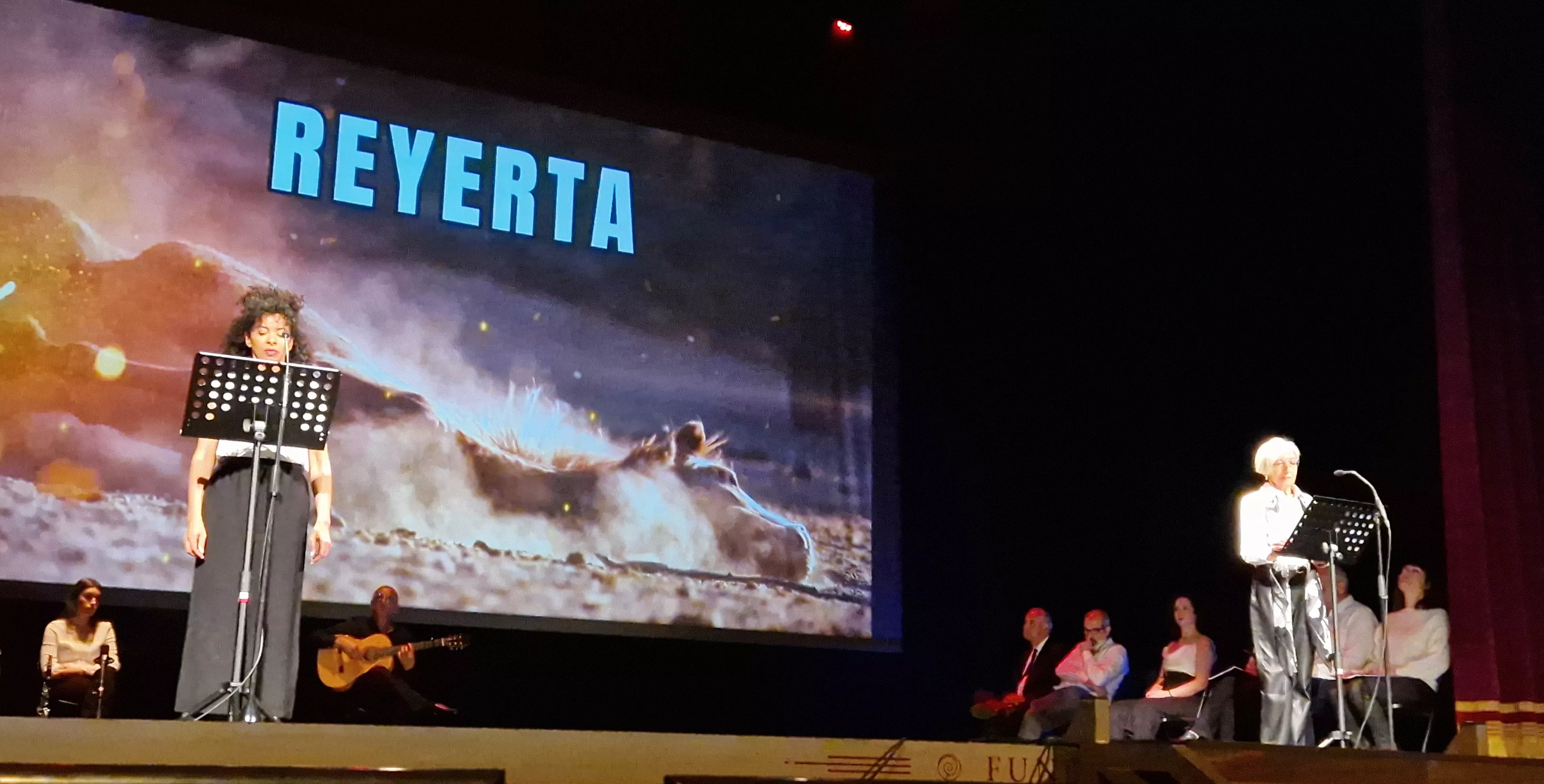 Representación de "Lorca eterno" por el Teatro de Robres. Foto Myriam Martínez 