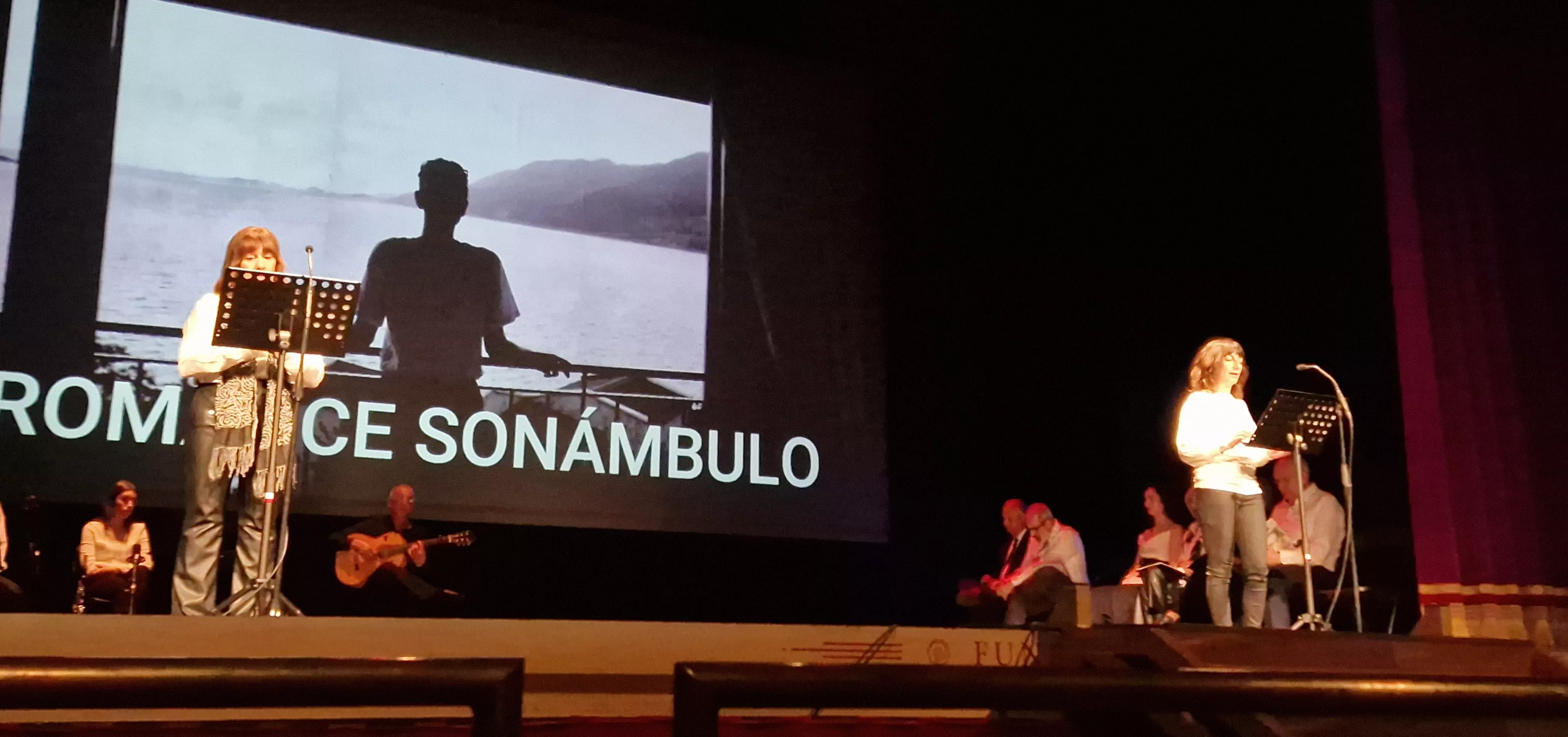 Representación de "Lorca eterno" por el Teatro de Robres. Foto Myriam Martínez 