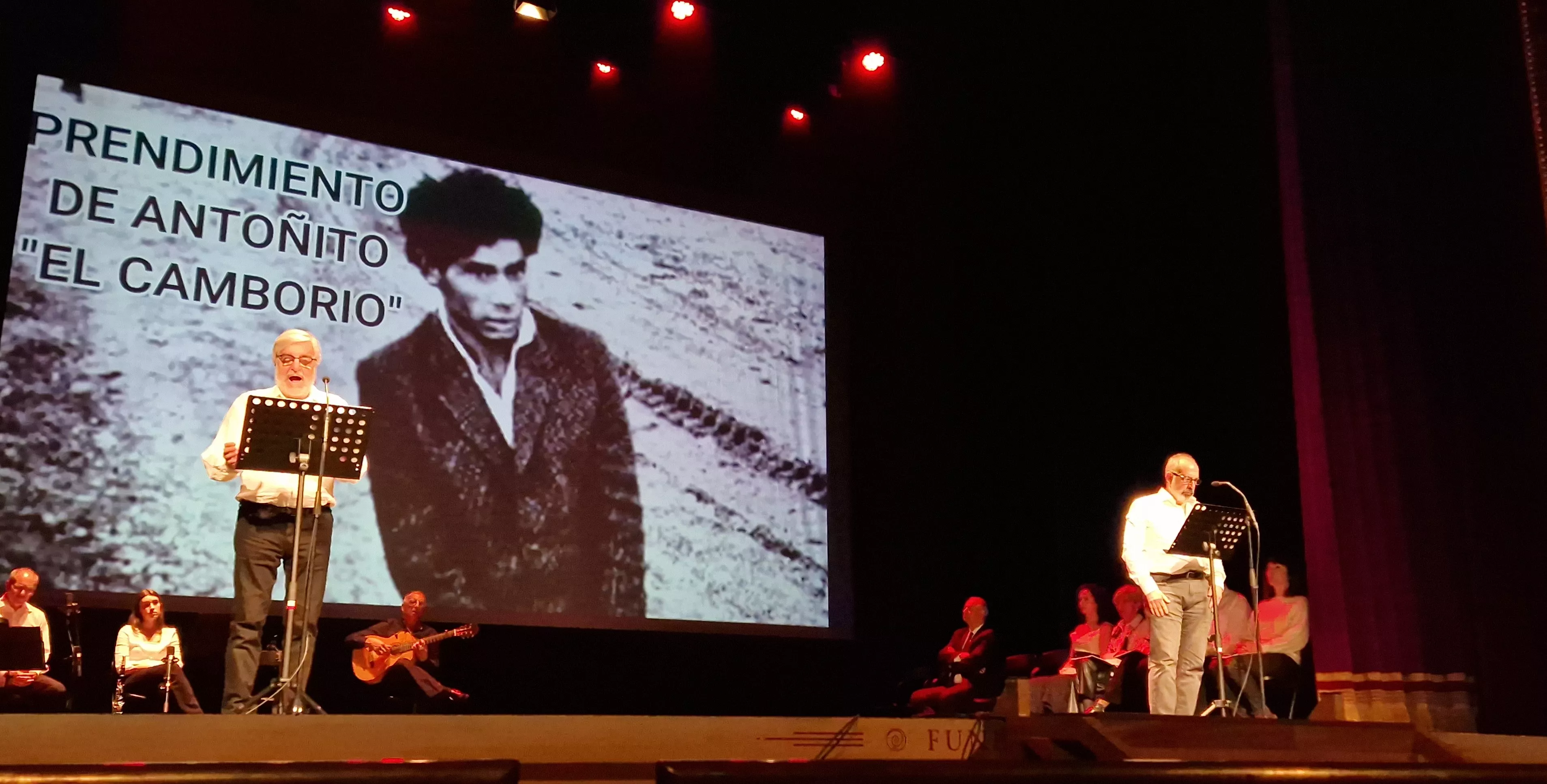 Representación de "Lorca eterno" por el Teatro de Robres. Foto Myriam Martínez 