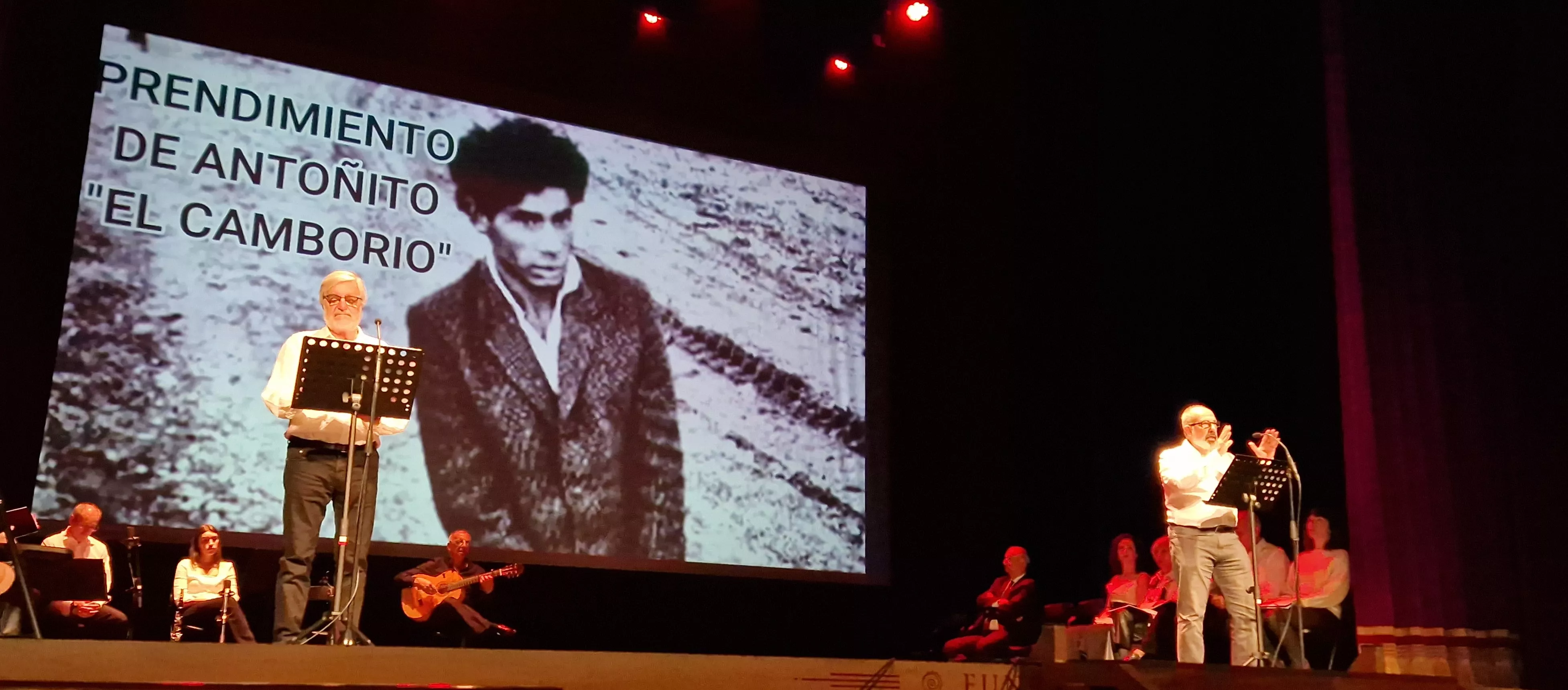 Representación de "Lorca eterno" por el Teatro de Robres. Foto Myriam Martínez 