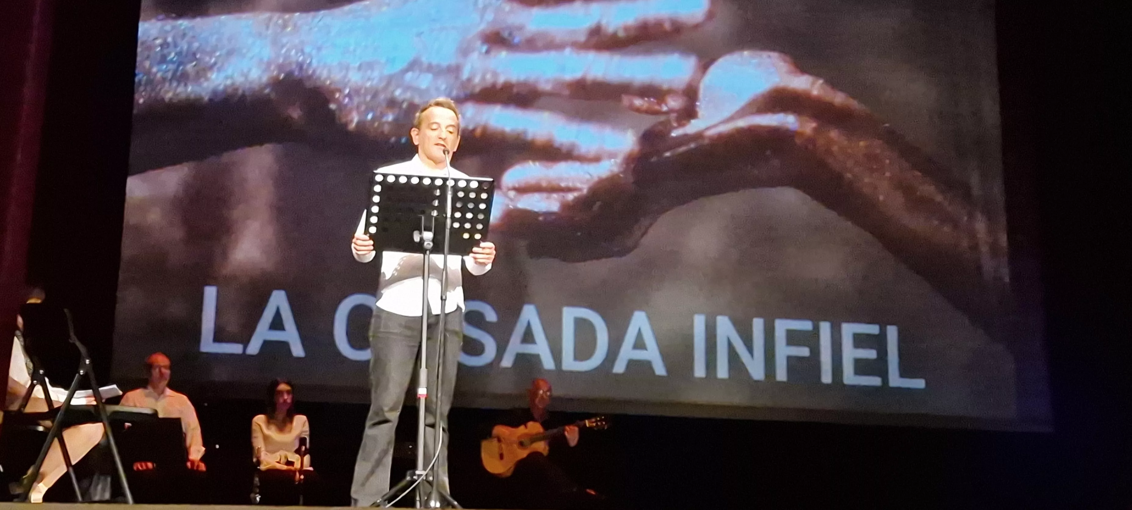 Representación de "Lorca eterno" por el Teatro de Robres. Foto Myriam Martínez 