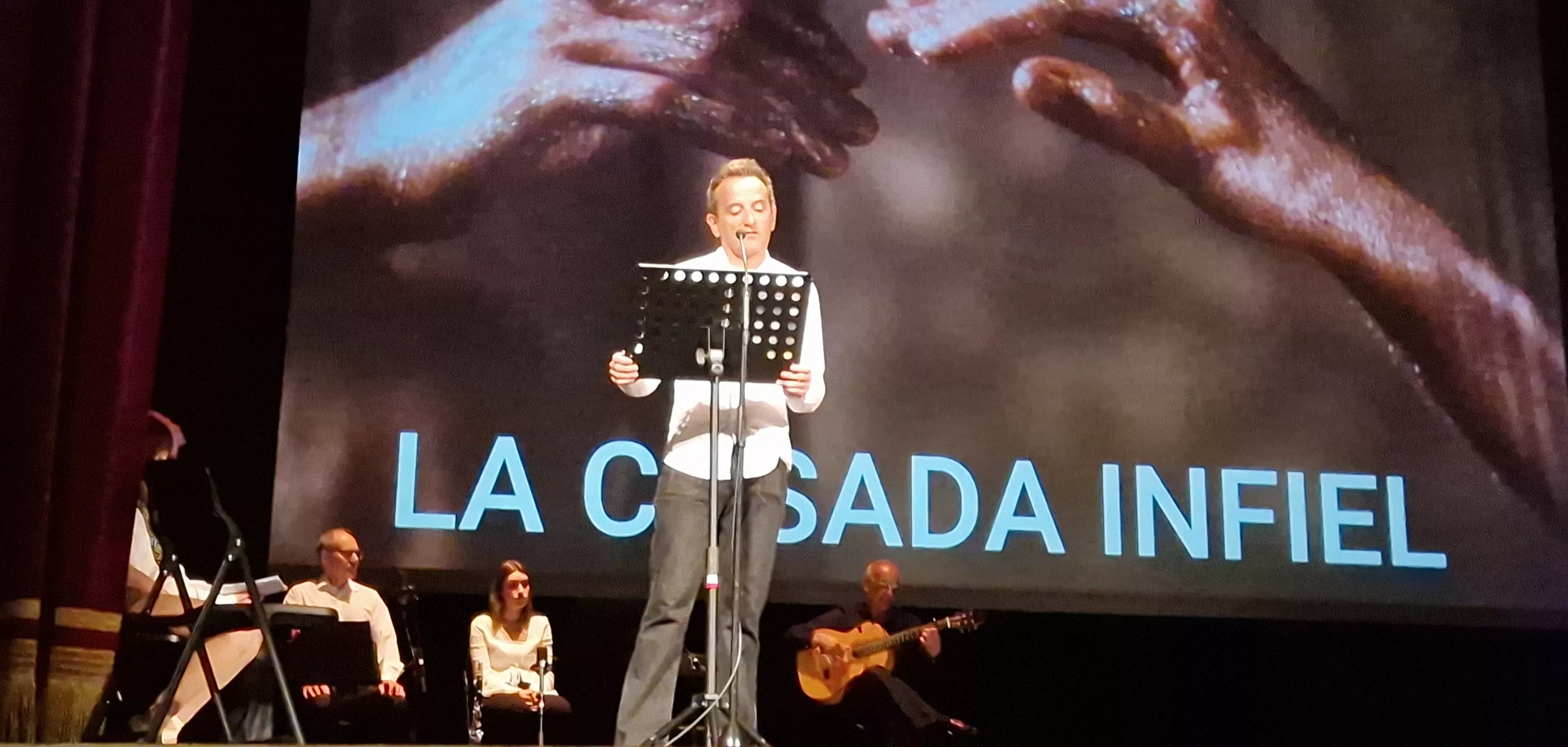 Representación de "Lorca eterno" por el Teatro de Robres. Foto Myriam Martínez 