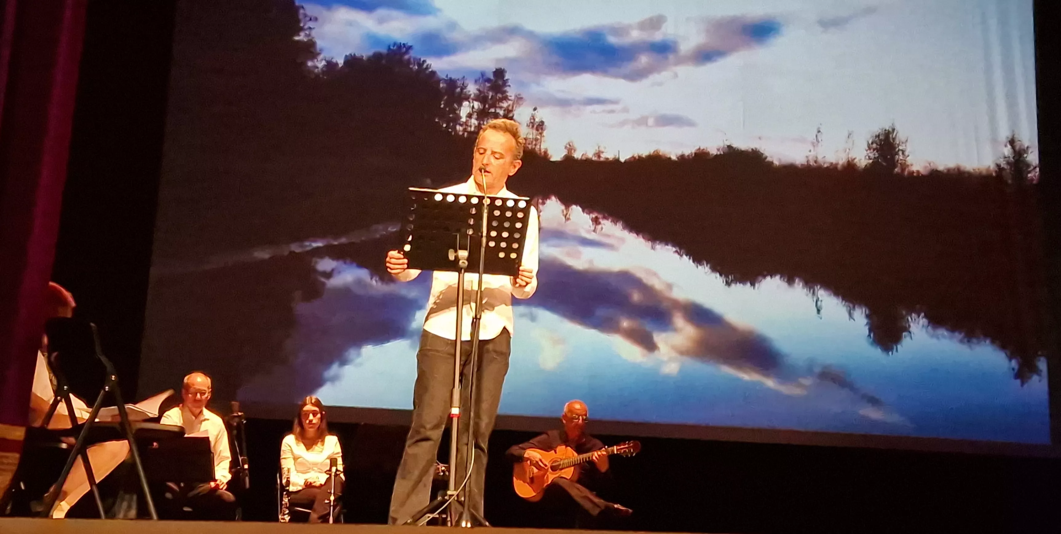 Representación de "Lorca eterno" por el Teatro de Robres. Foto Myriam Martínez 