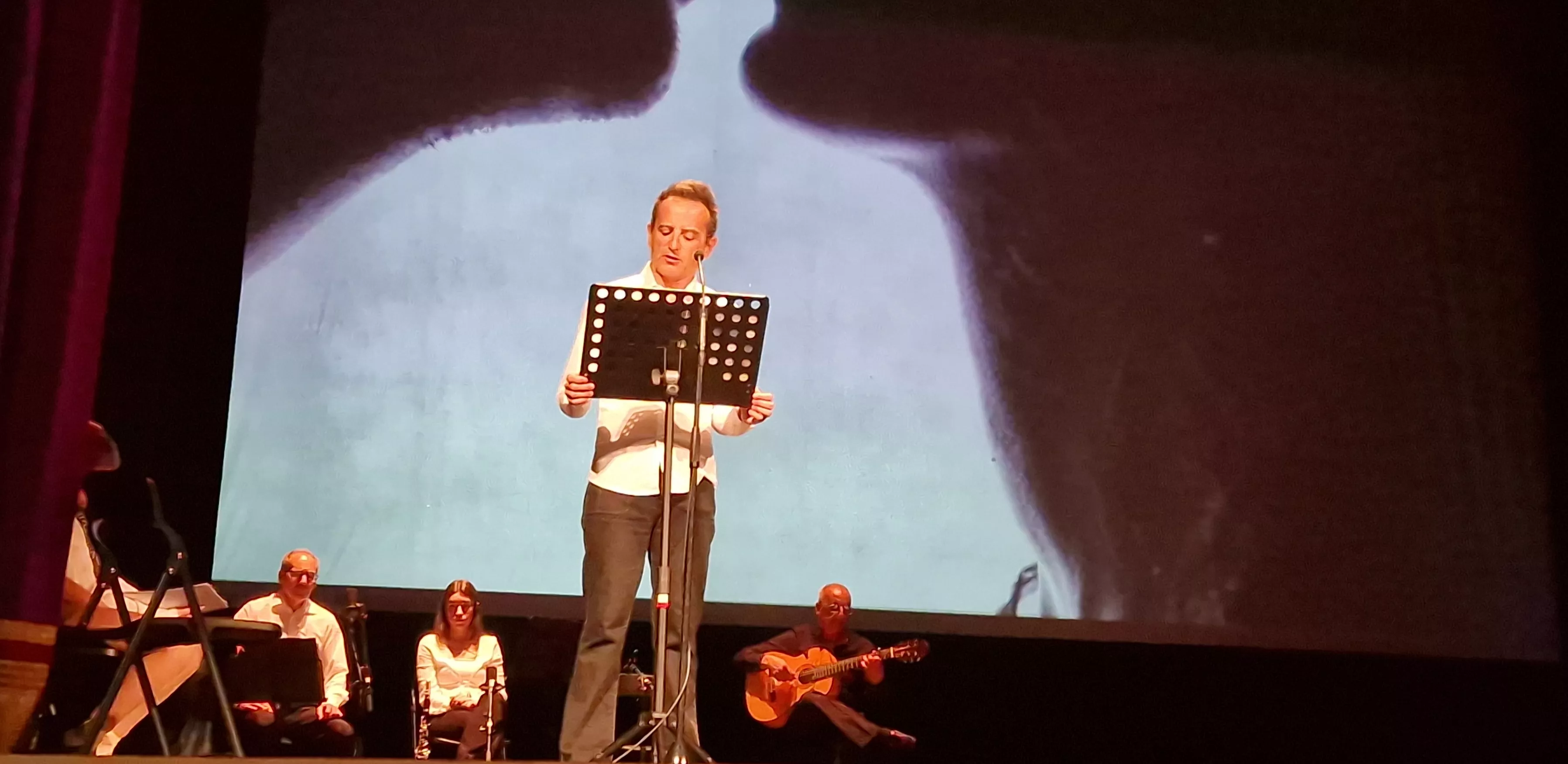 Representación de "Lorca eterno" por el Teatro de Robres. Foto Myriam Martínez 