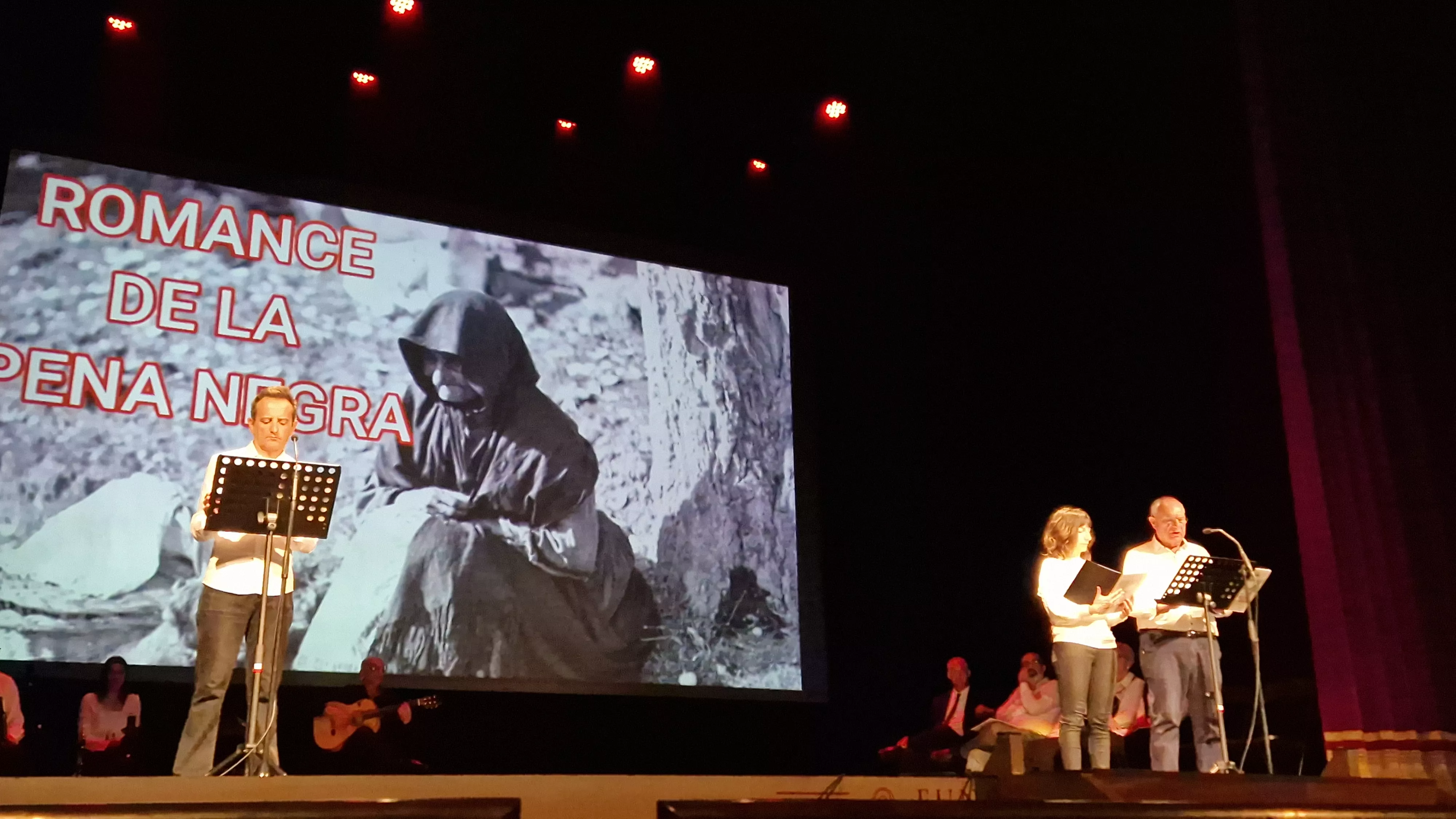 Representación de "Lorca eterno" por el Teatro de Robres. Foto Myriam Martínez 