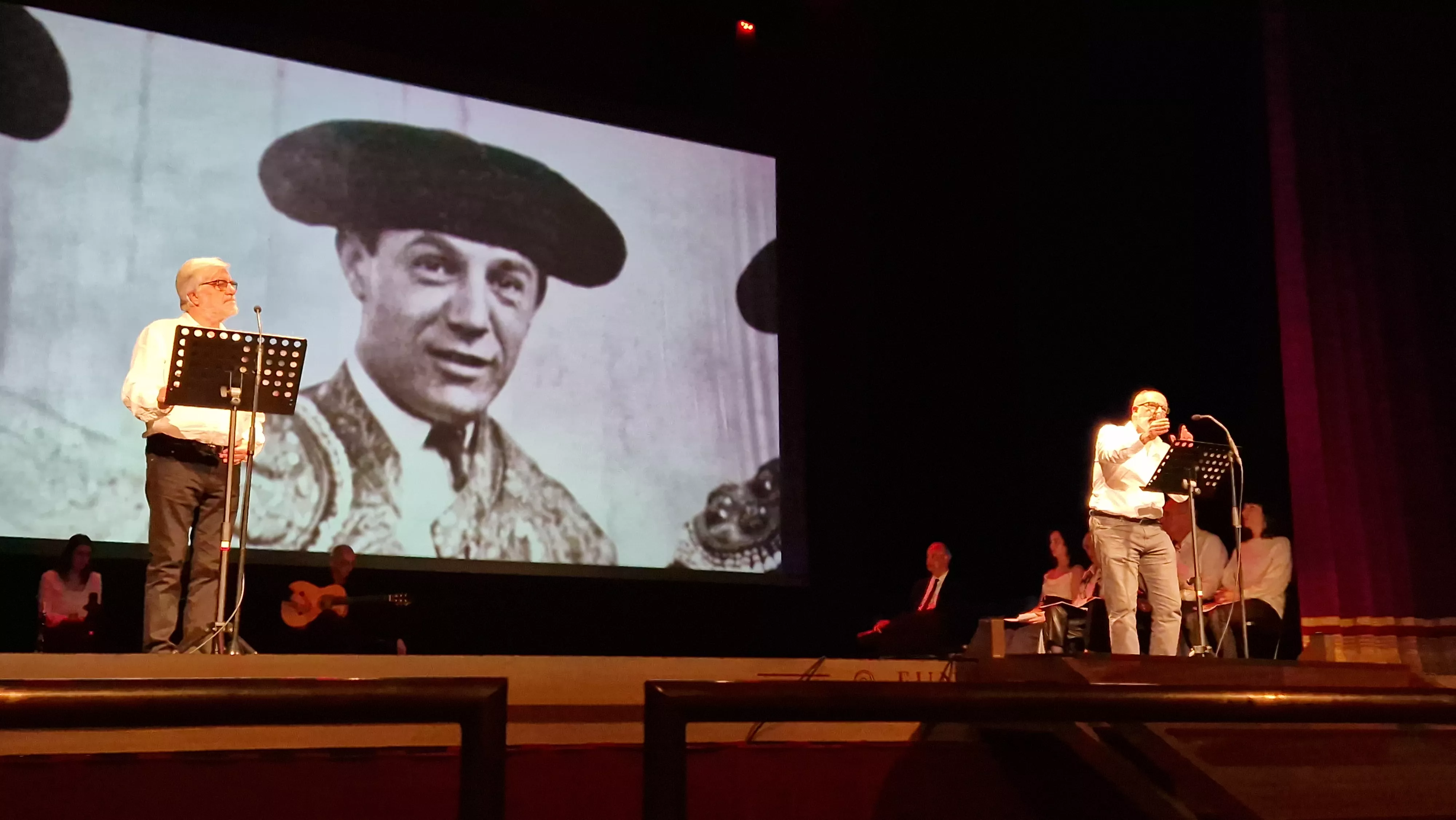 Representación de "Lorca eterno" por el Teatro de Robres. Foto Myriam Martínez 