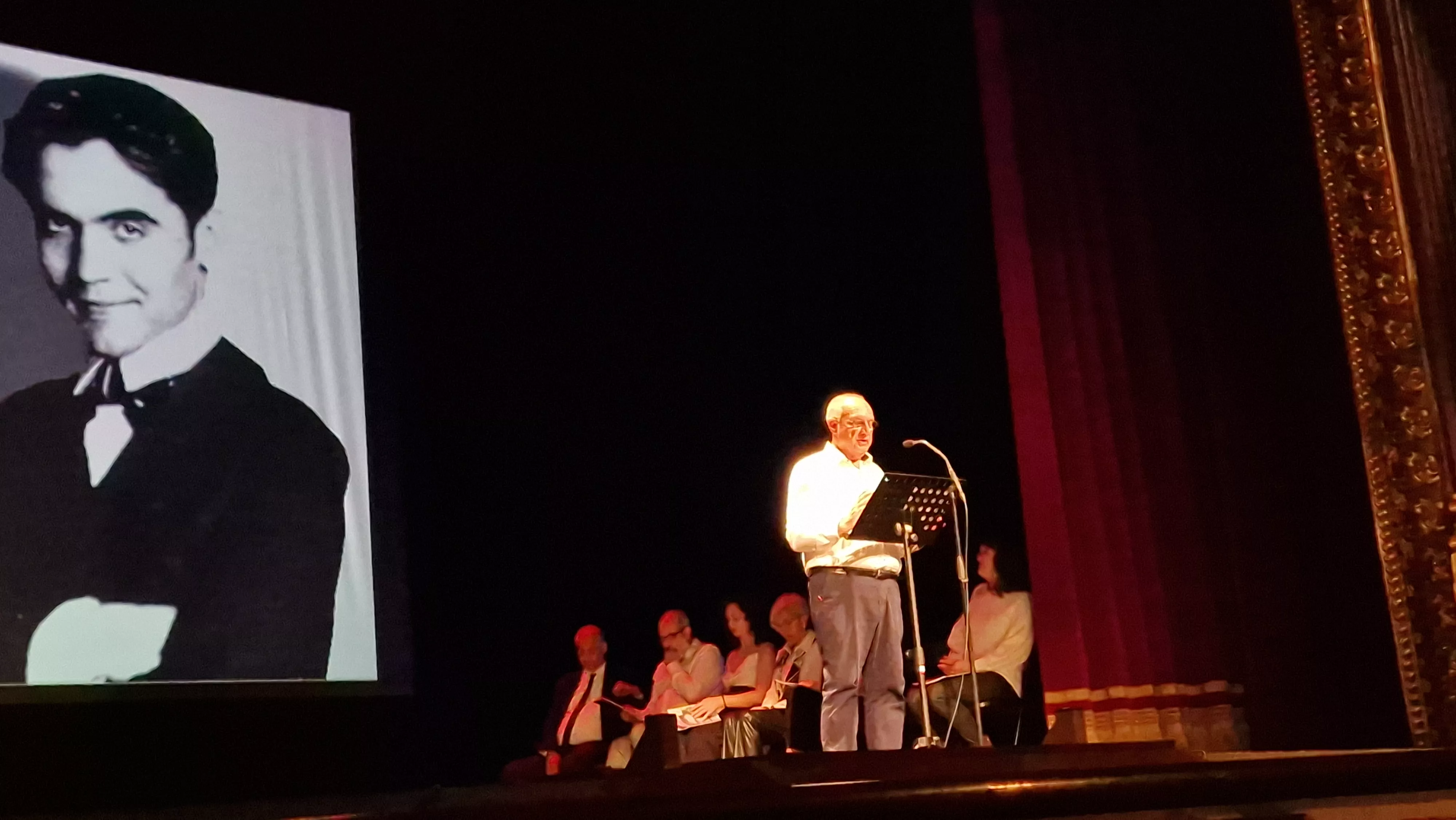 Representación de "Lorca eterno" por el Teatro de Robres. Foto Myriam Martínez 