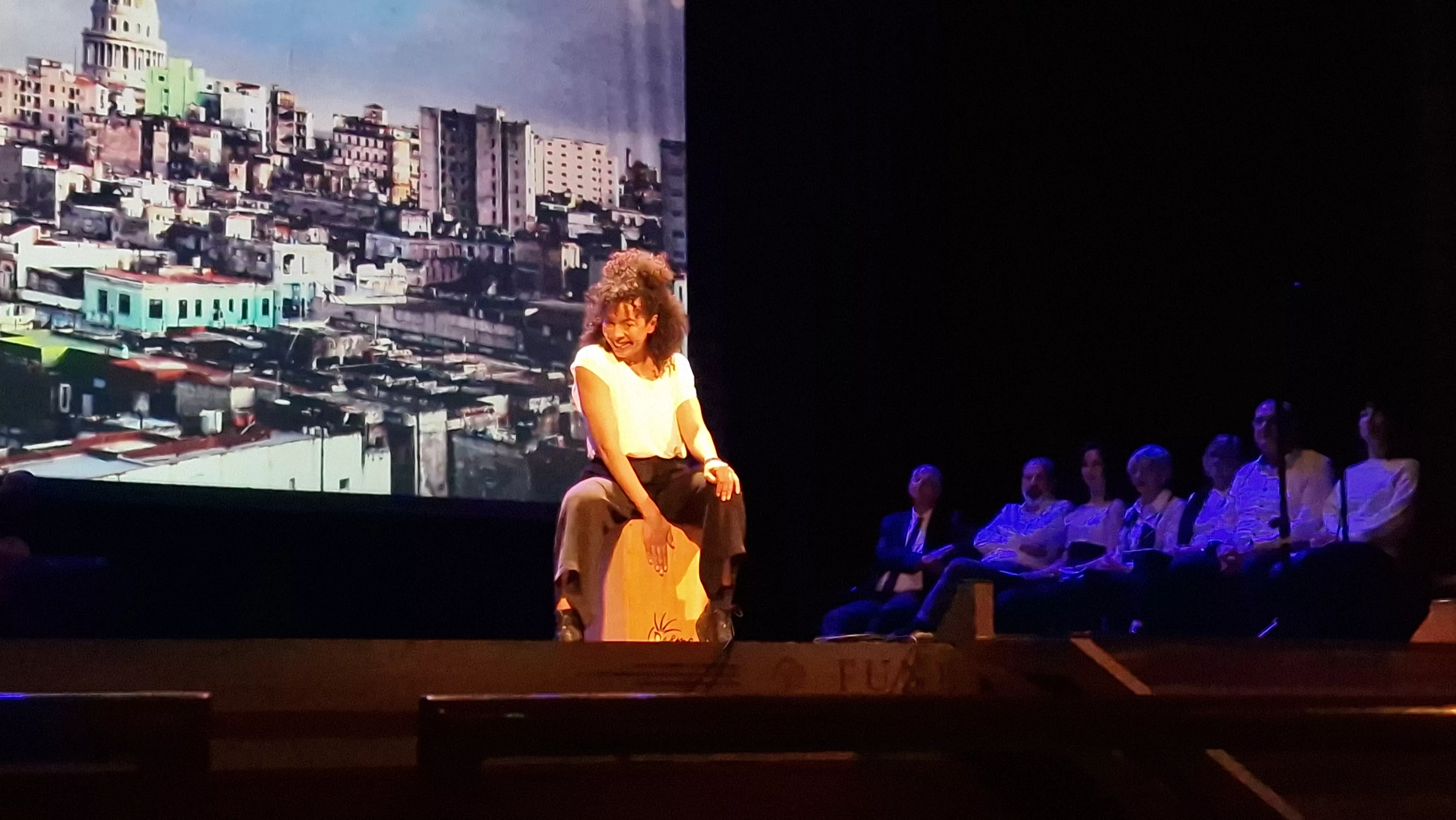 Representación de "Lorca eterno" por el Teatro de Robres. Foto Myriam Martínez 