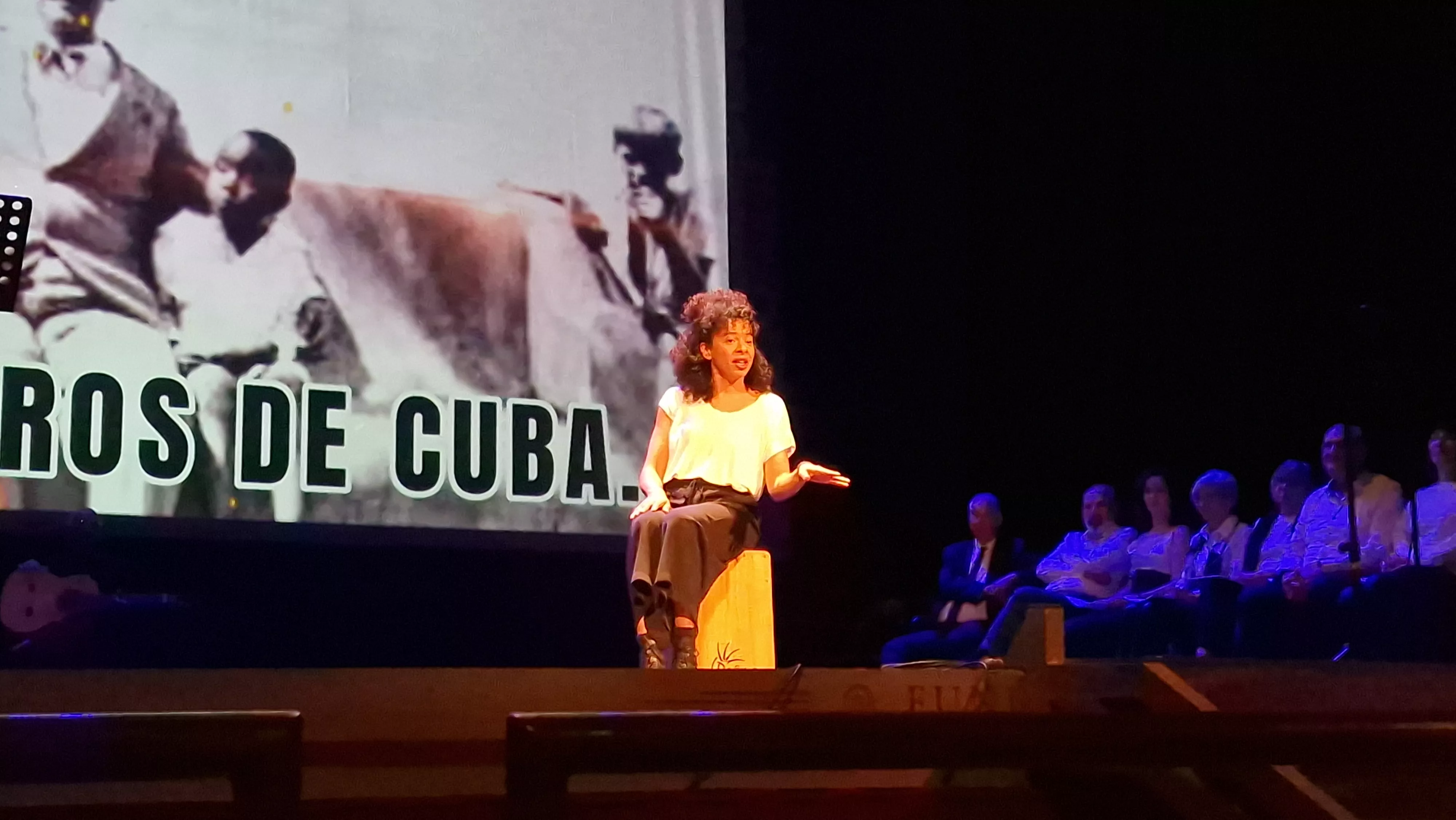 Representación de "Lorca eterno" por el Teatro de Robres. Foto Myriam Martínez 