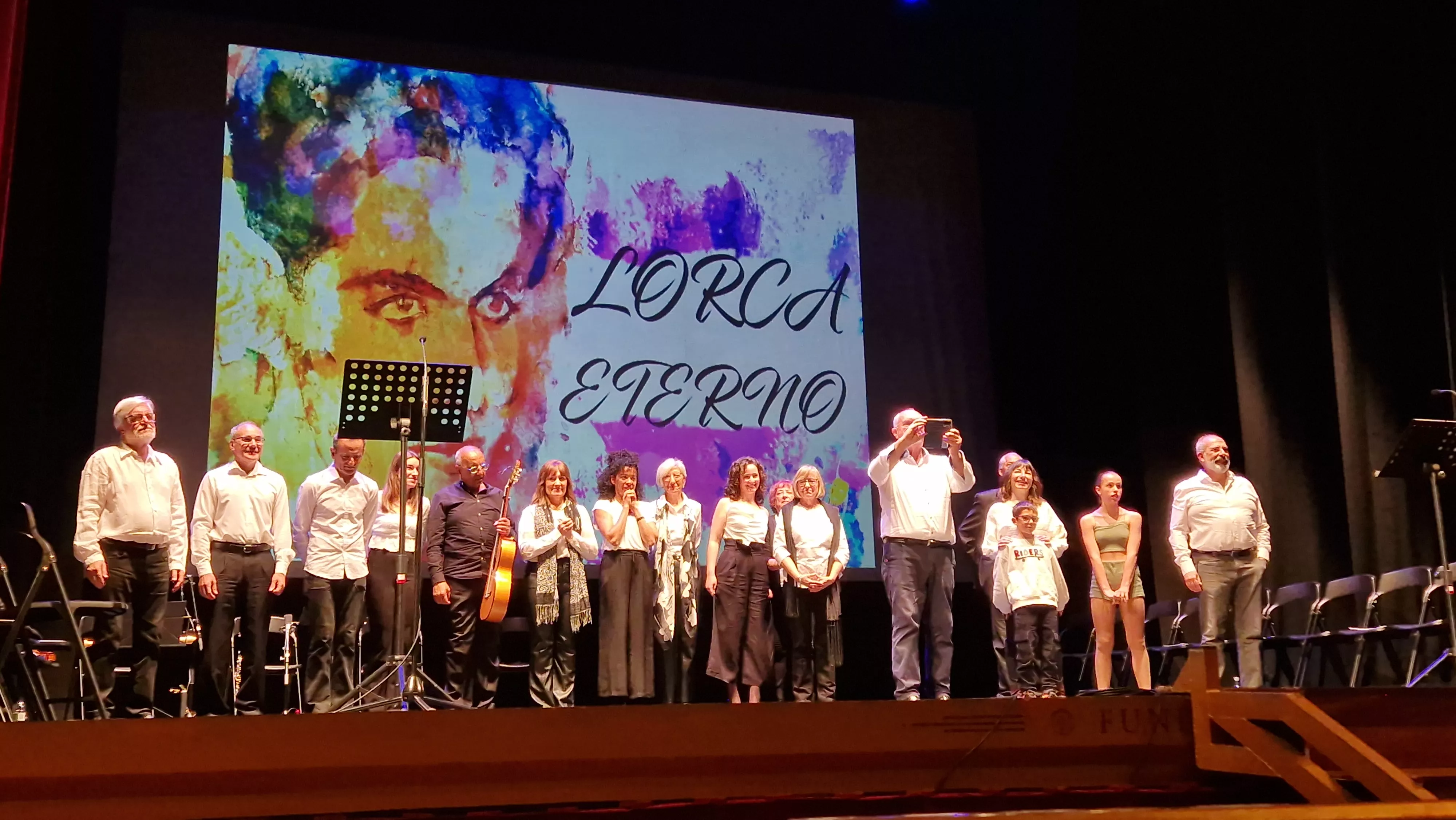 Representación de "Lorca eterno" por el Teatro de Robres. Foto Myriam Martínez 