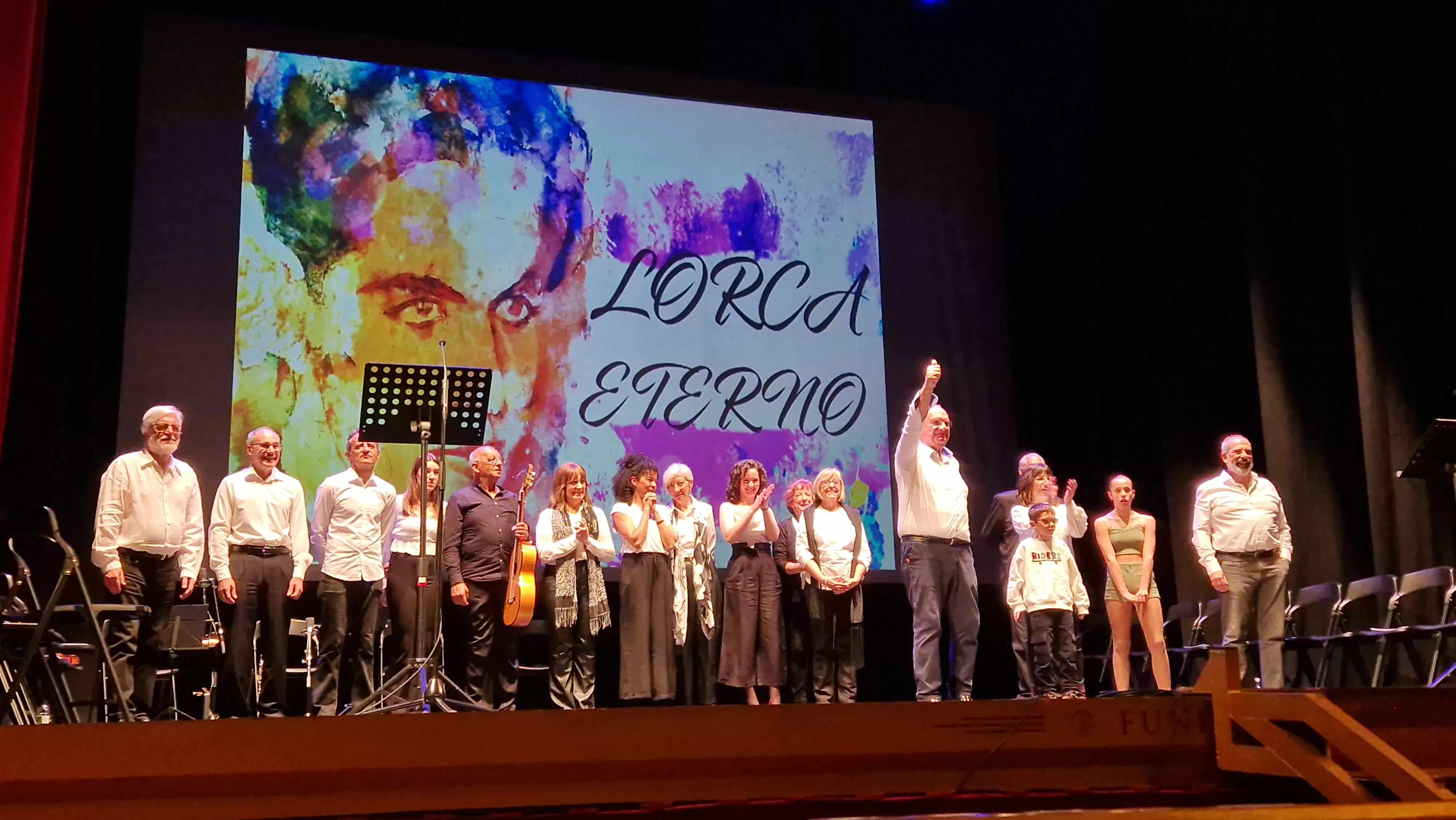 Representación de "Lorca eterno" por el Teatro de Robres. Foto Myriam Martínez 