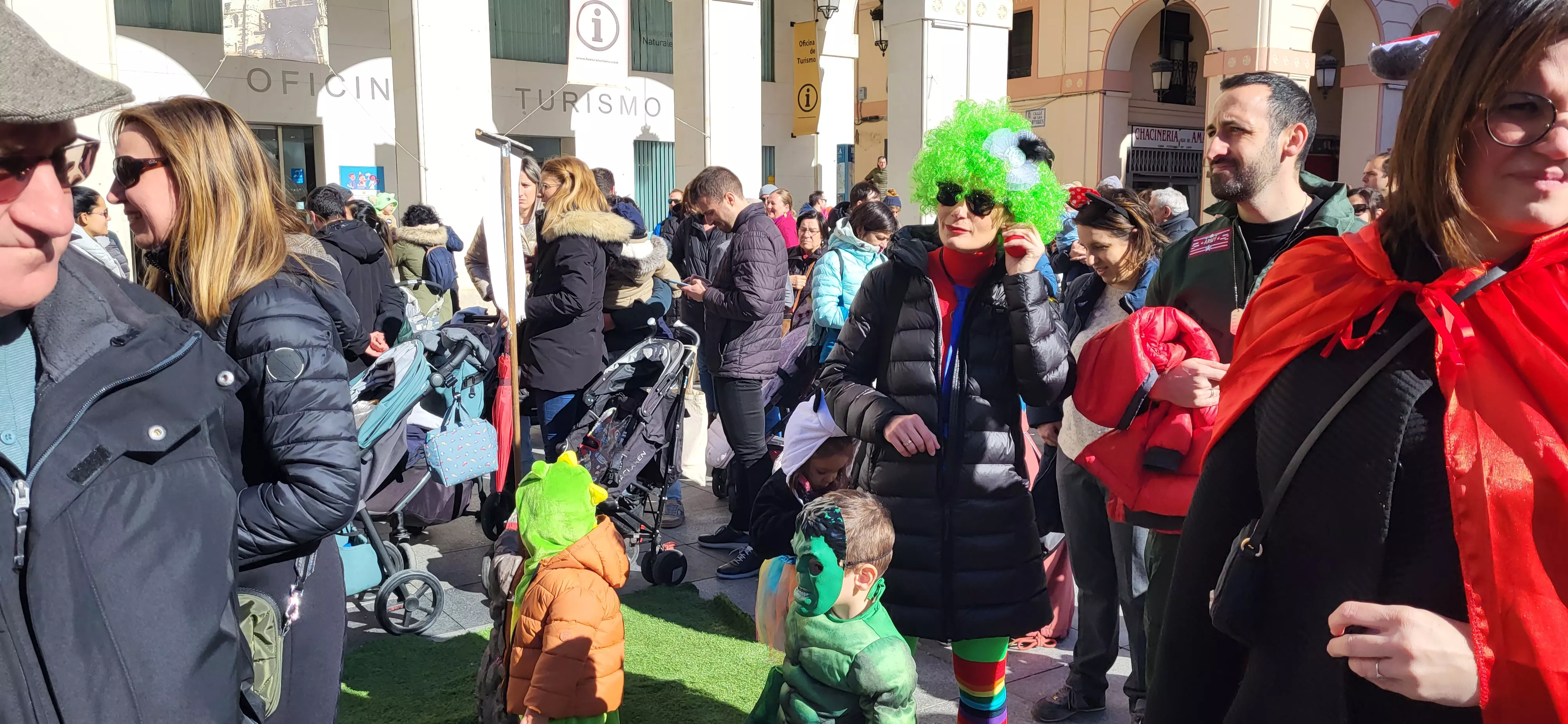  Fiesta Infantil de Carnaval con Viridiana en Huesca. Foto Mercedes Manterola