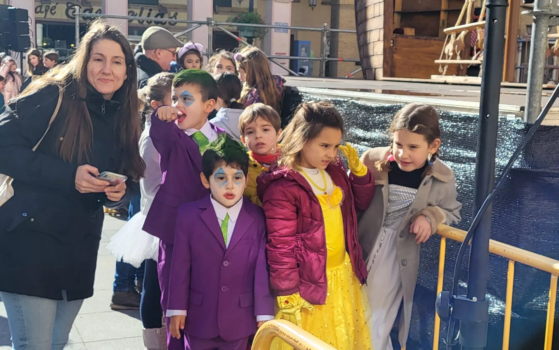  Fiesta Infantil de Carnaval con Viridiana en Huesca. Foto Mercedes Manterola