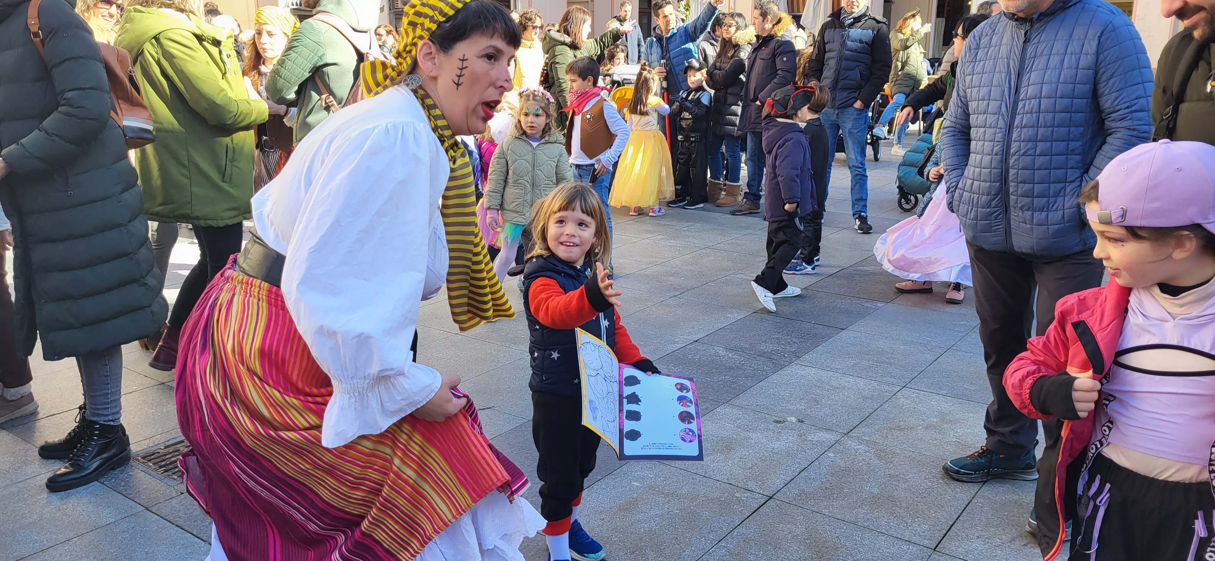  Fiesta Infantil de Carnaval con Viridiana en Huesca. Foto Mercedes Manterola