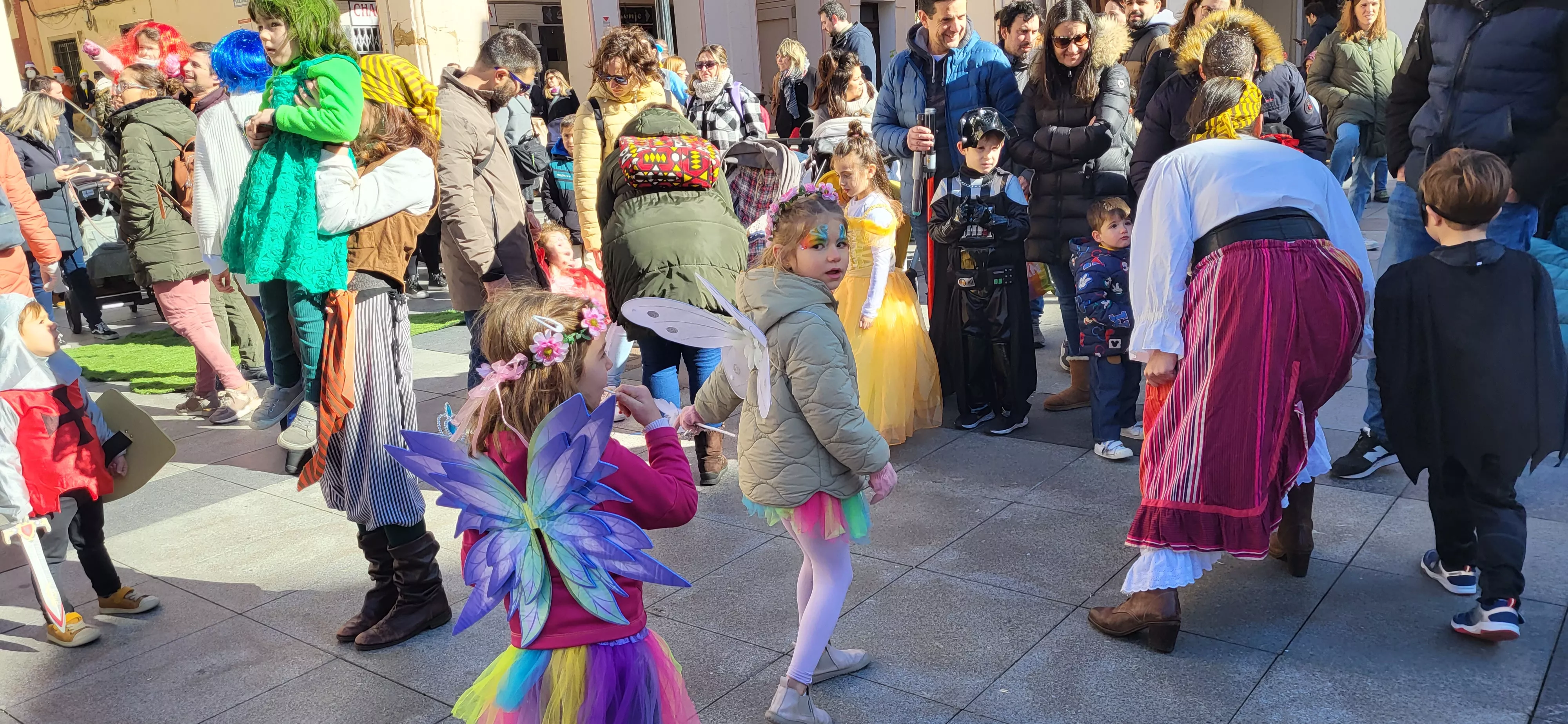  Fiesta Infantil de Carnaval con Viridiana en Huesca. Foto Mercedes Manterola
