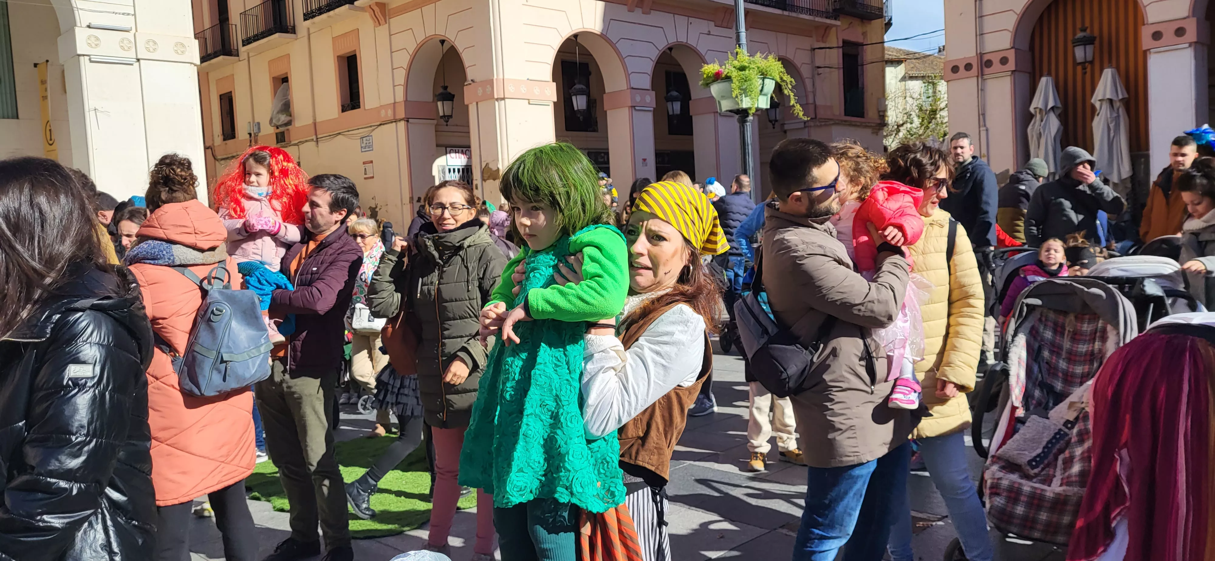  Fiesta Infantil de Carnaval con Viridiana en Huesca. Foto Mercedes Manterola