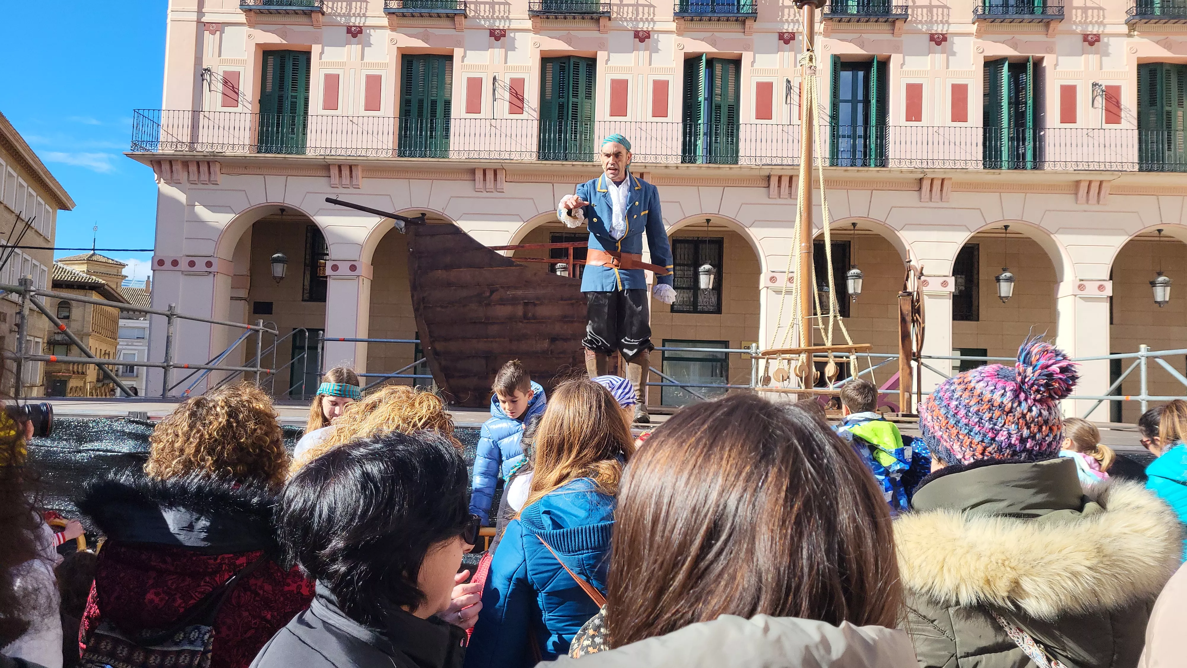  Fiesta Infantil de Carnaval con Viridiana en Huesca. Foto Mercedes Manterola