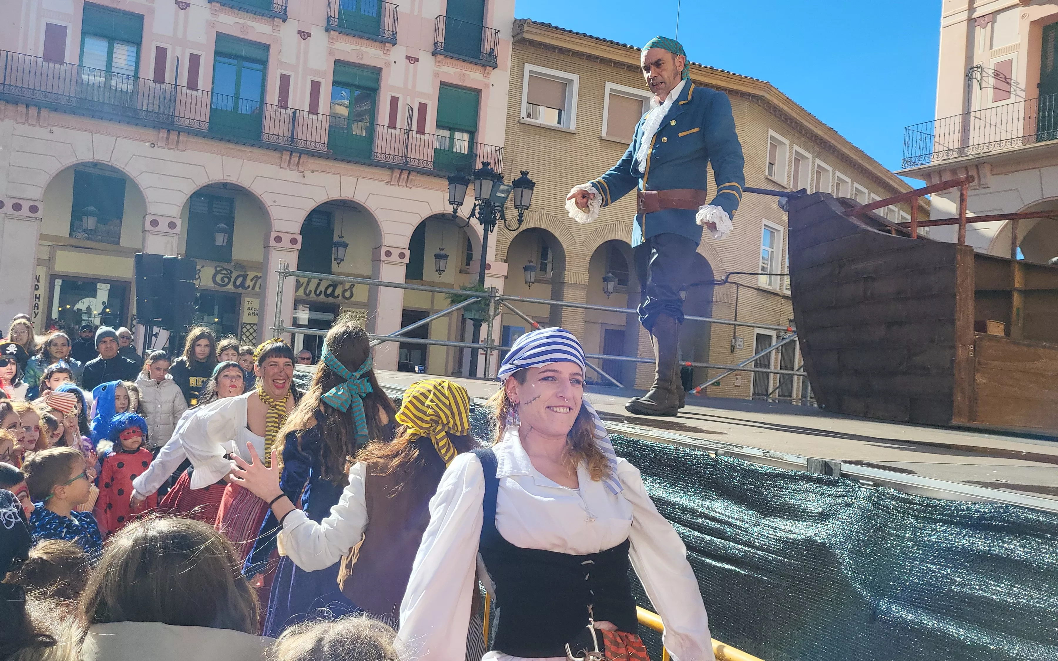  Fiesta Infantil de Carnaval con Viridiana en Huesca. Foto Mercedes Manterola