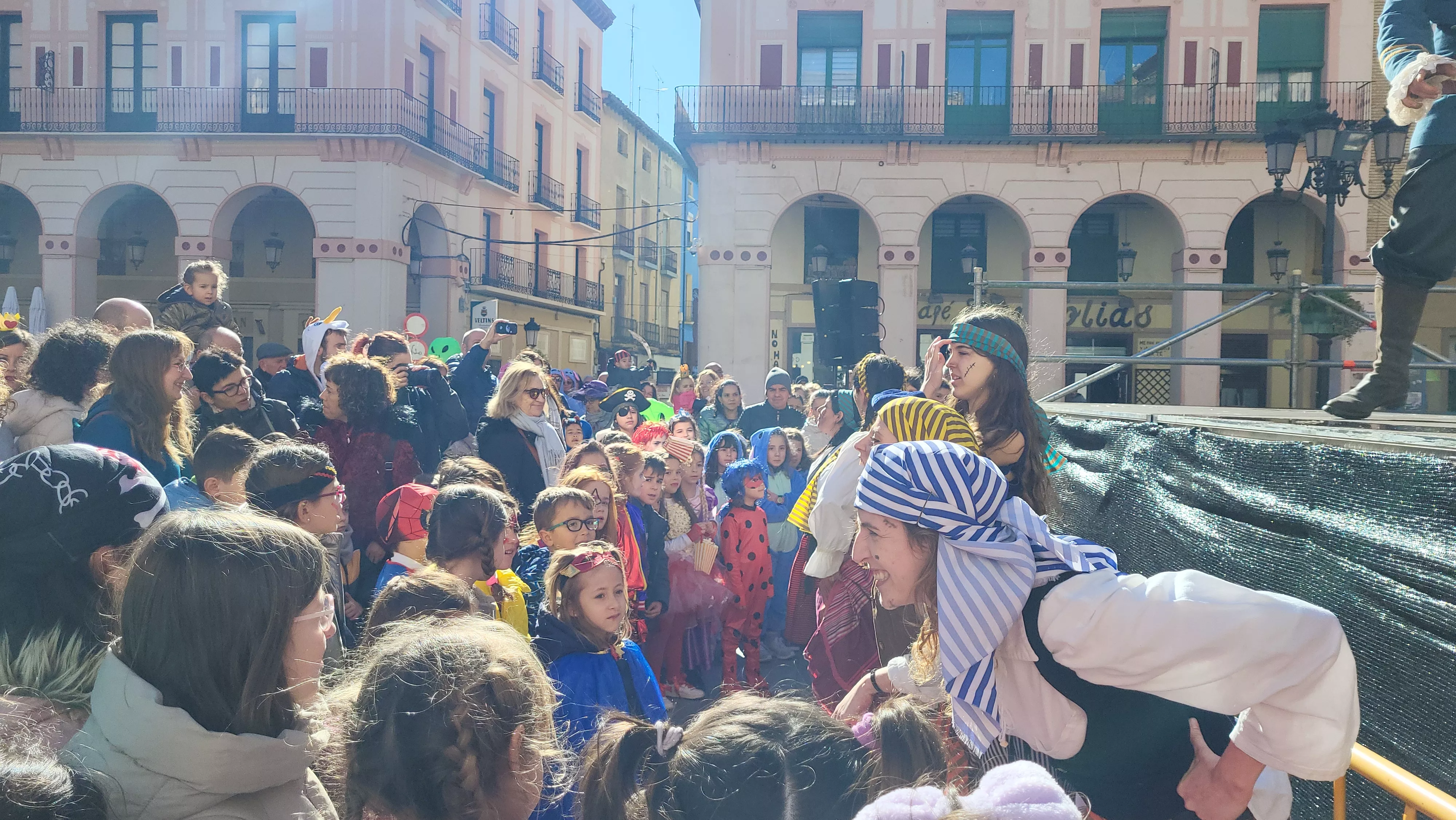  Fiesta Infantil de Carnaval con Viridiana en Huesca. Foto Mercedes Manterola