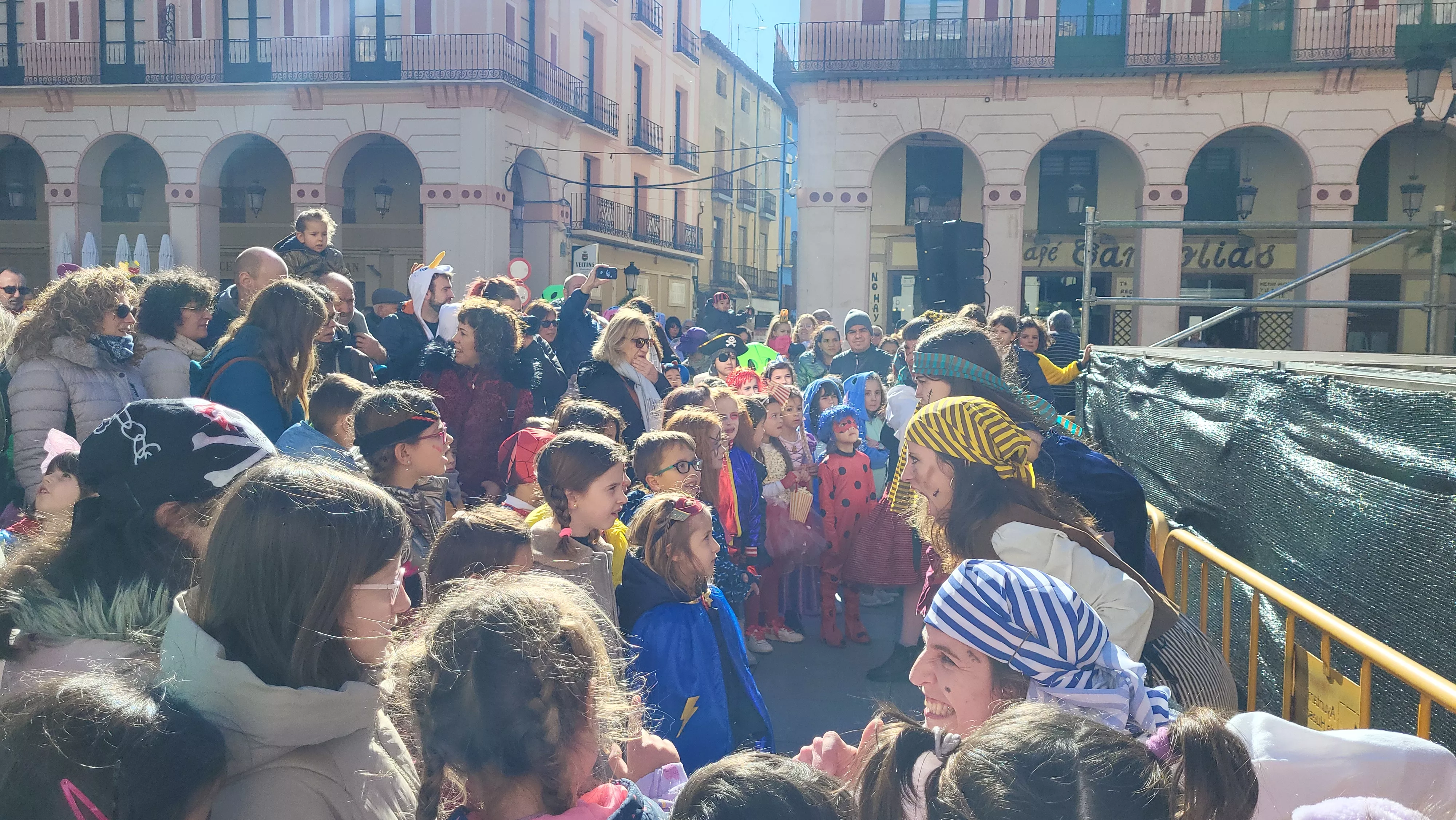  Fiesta Infantil de Carnaval con Viridiana en Huesca. Foto Mercedes Manterola