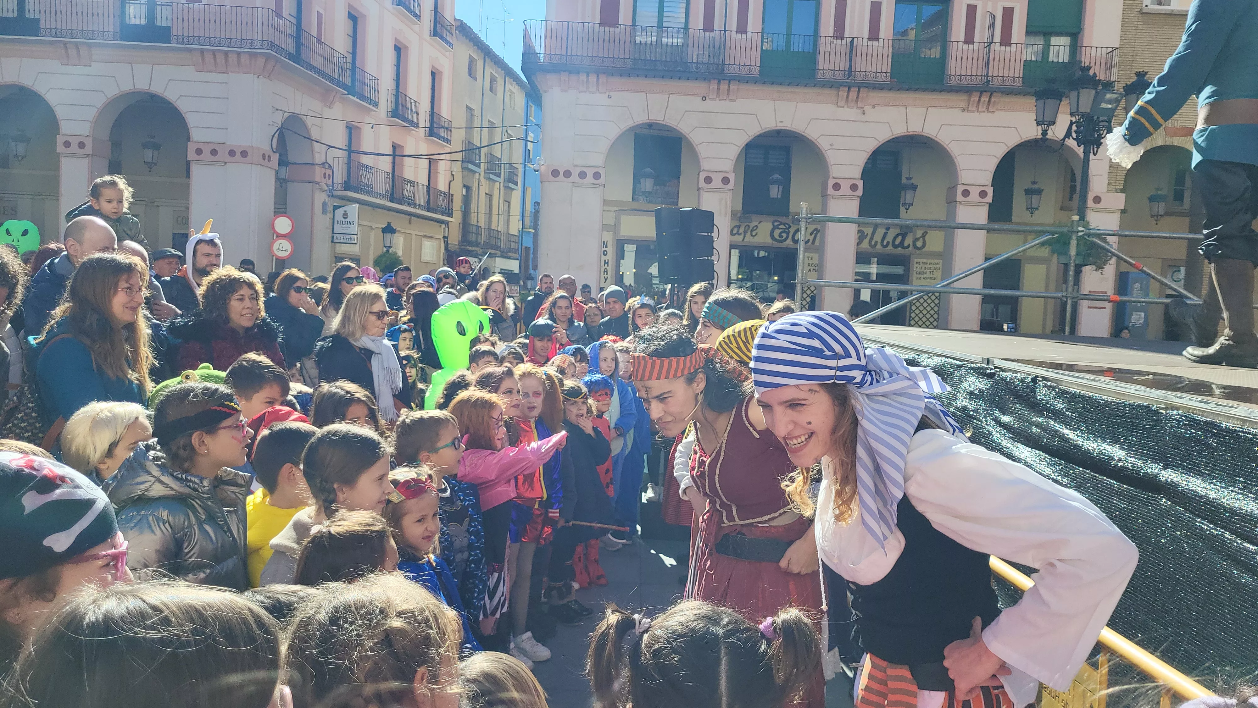  Fiesta Infantil de Carnaval con Viridiana en Huesca. Foto Mercedes Manterola