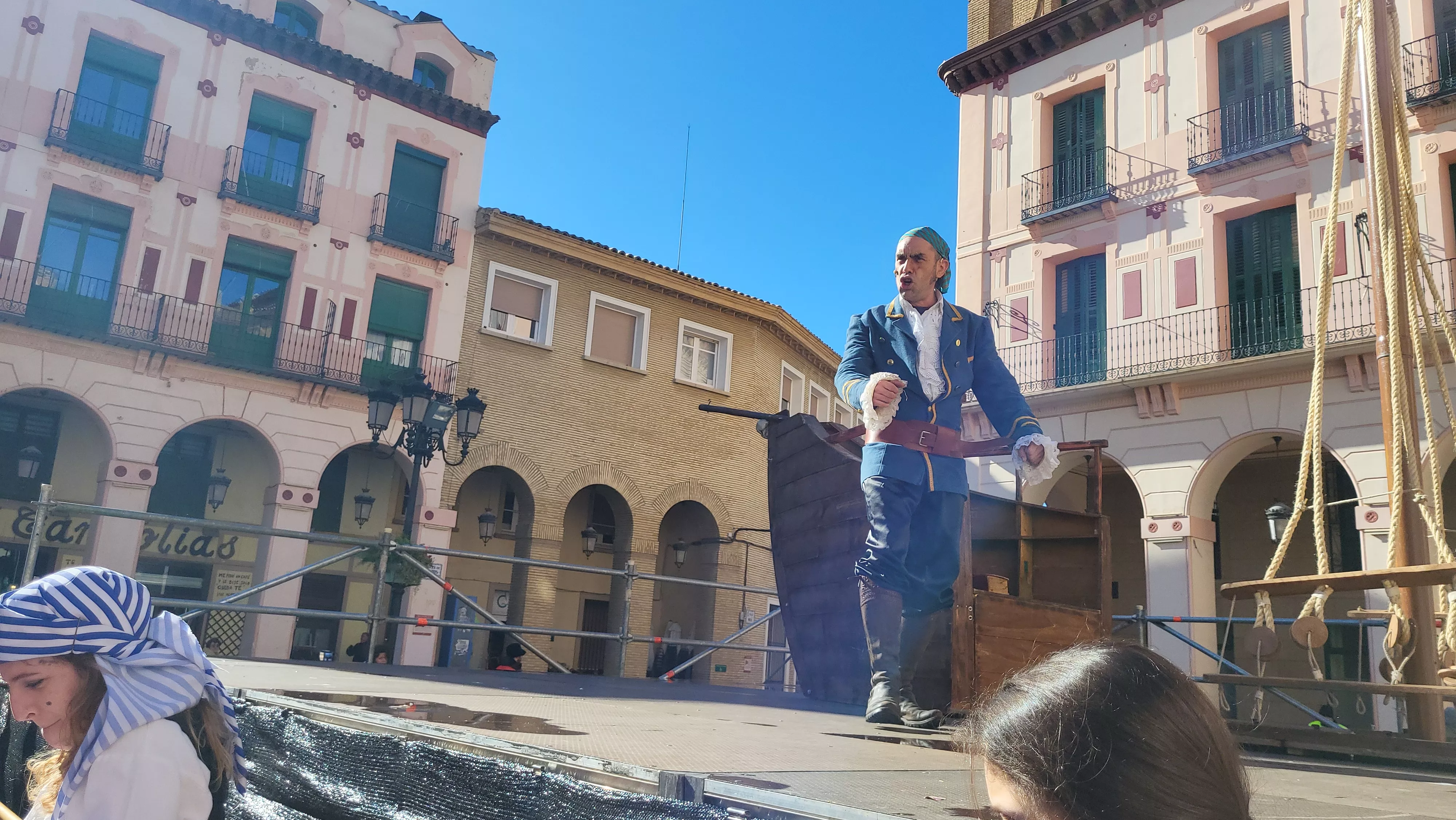  Fiesta Infantil de Carnaval con Viridiana en Huesca. Foto Mercedes Manterola