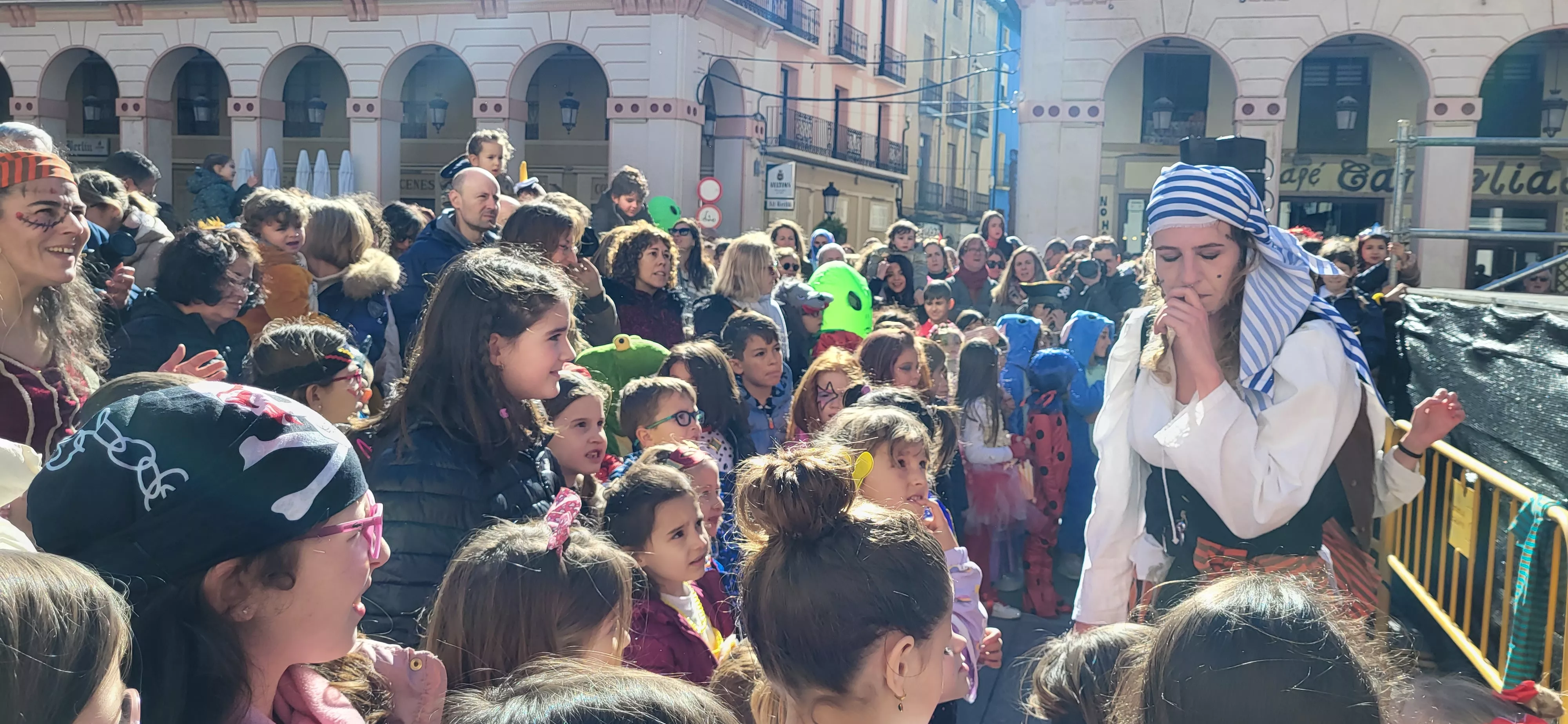  Fiesta Infantil de Carnaval con Viridiana en Huesca. Foto Mercedes Manterola