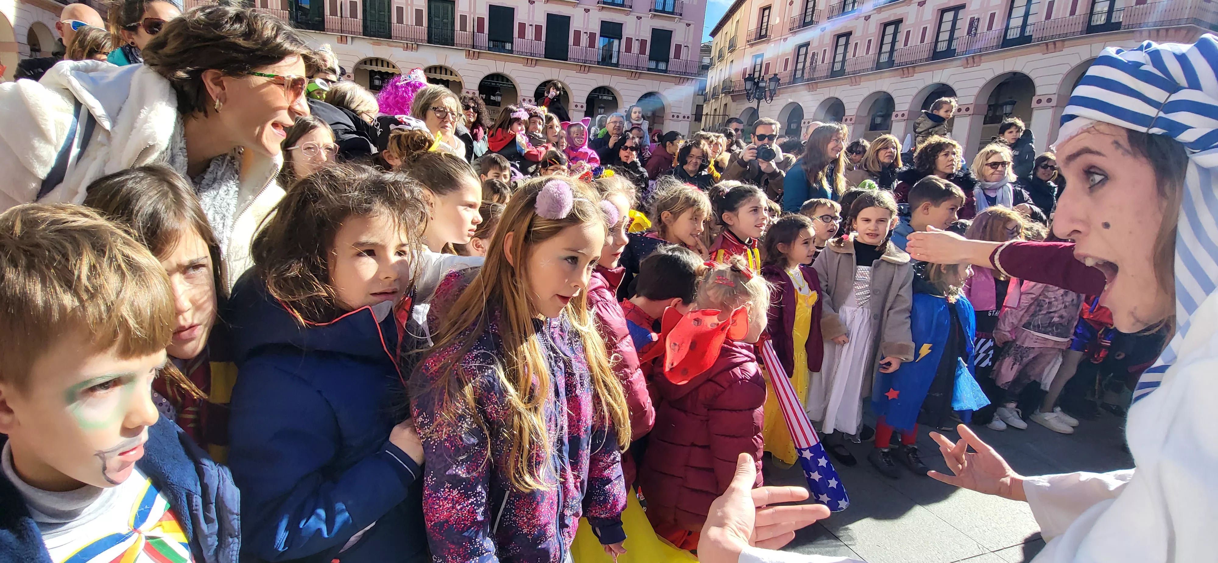  Fiesta Infantil de Carnaval con Viridiana en Huesca. Foto Mercedes Manterola