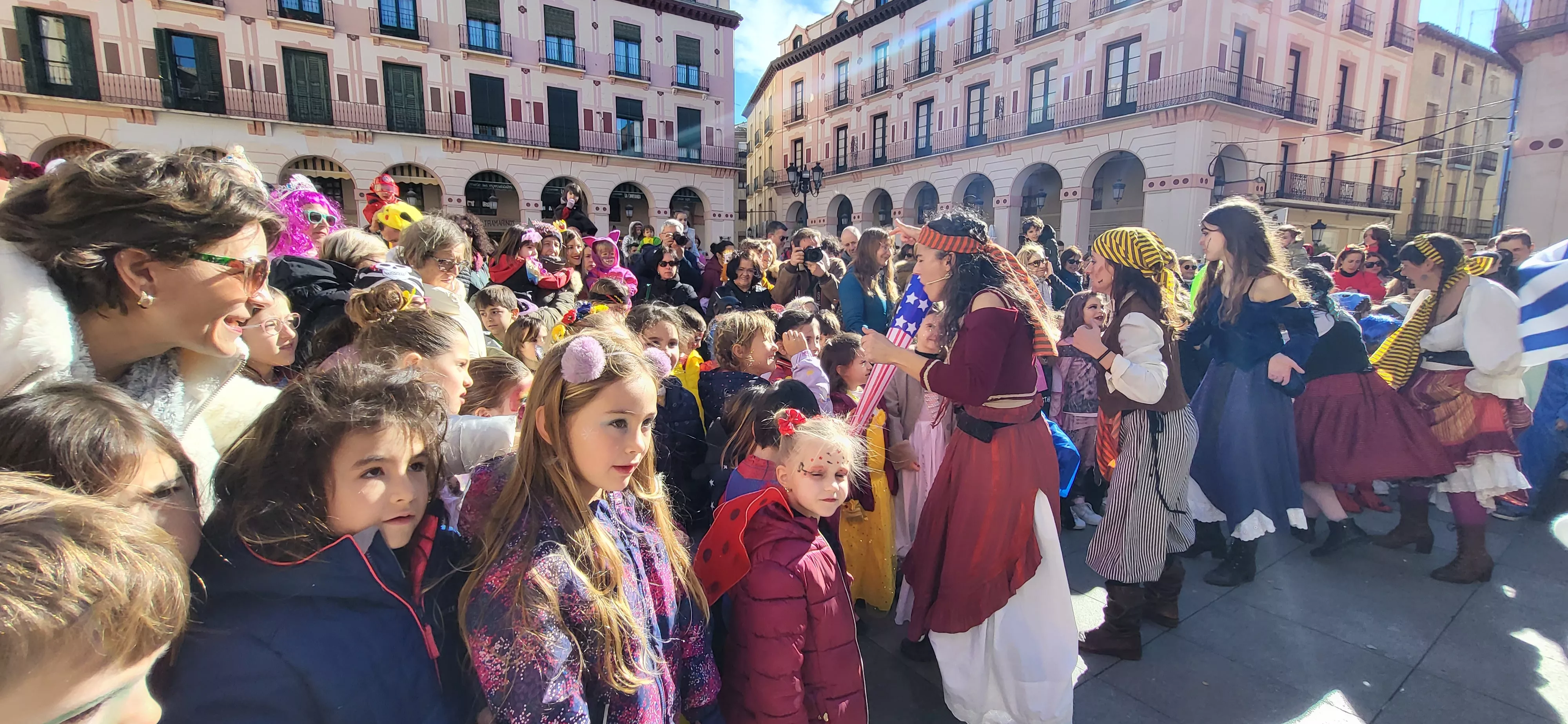  Fiesta Infantil de Carnaval con Viridiana en Huesca. Foto Mercedes Manterola