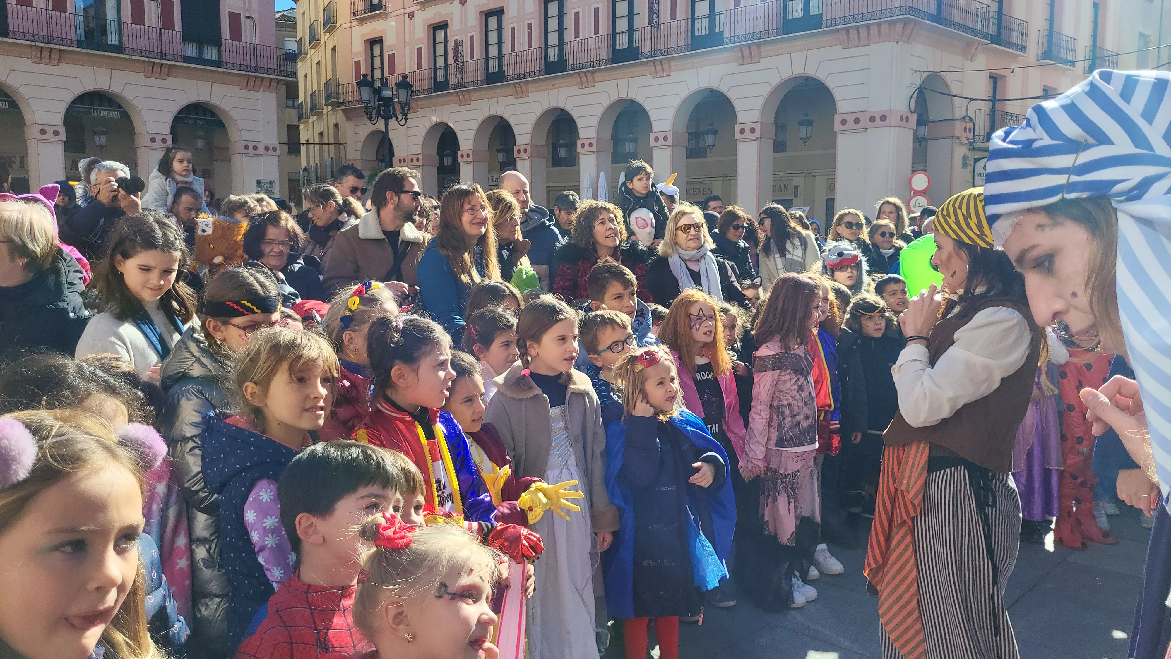  Fiesta Infantil de Carnaval con Viridiana en Huesca. Foto Mercedes Manterola