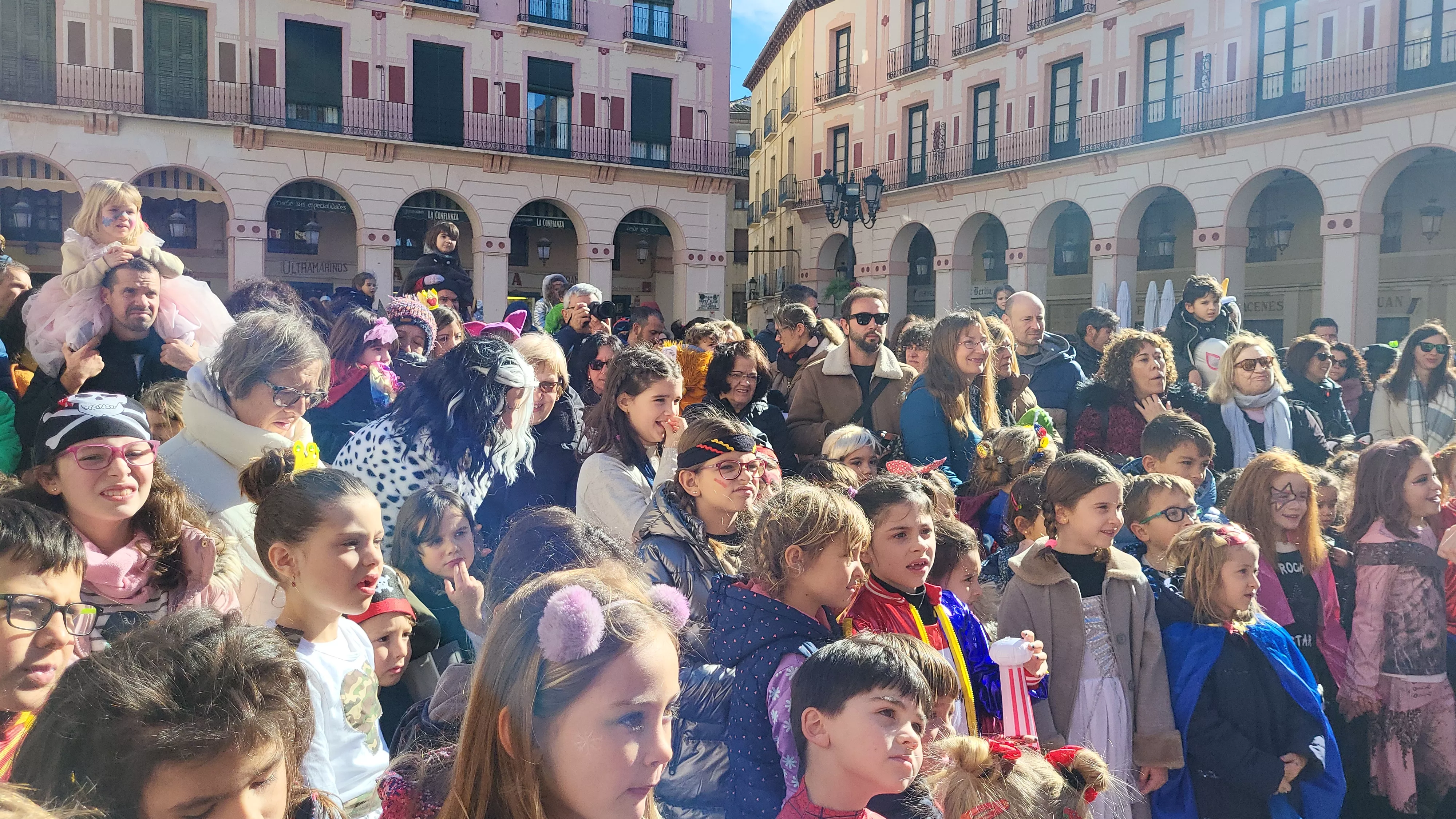  Fiesta Infantil de Carnaval con Viridiana en Huesca. Foto Mercedes Manterola