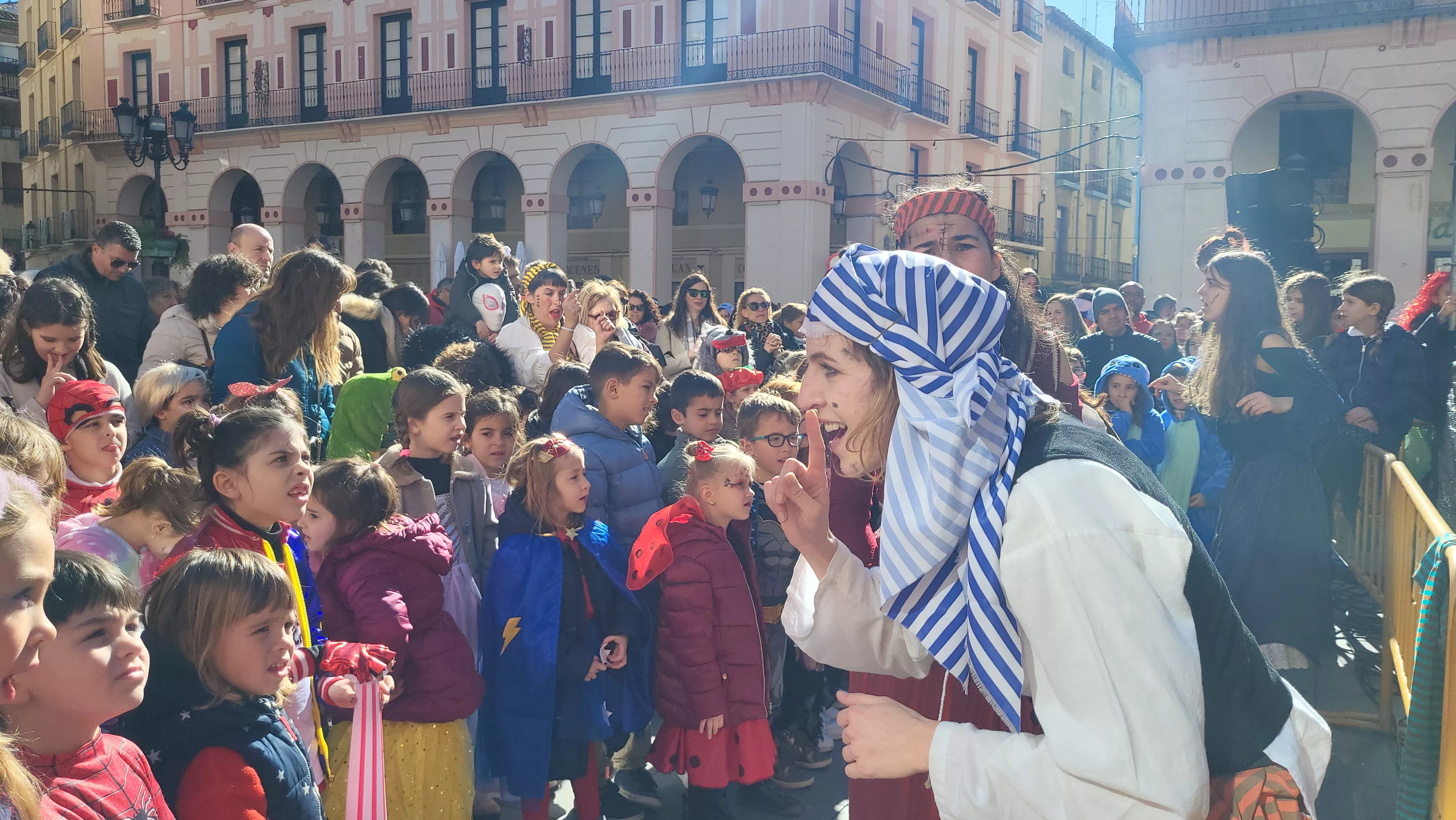  Fiesta Infantil de Carnaval con Viridiana en Huesca. Foto Mercedes Manterola