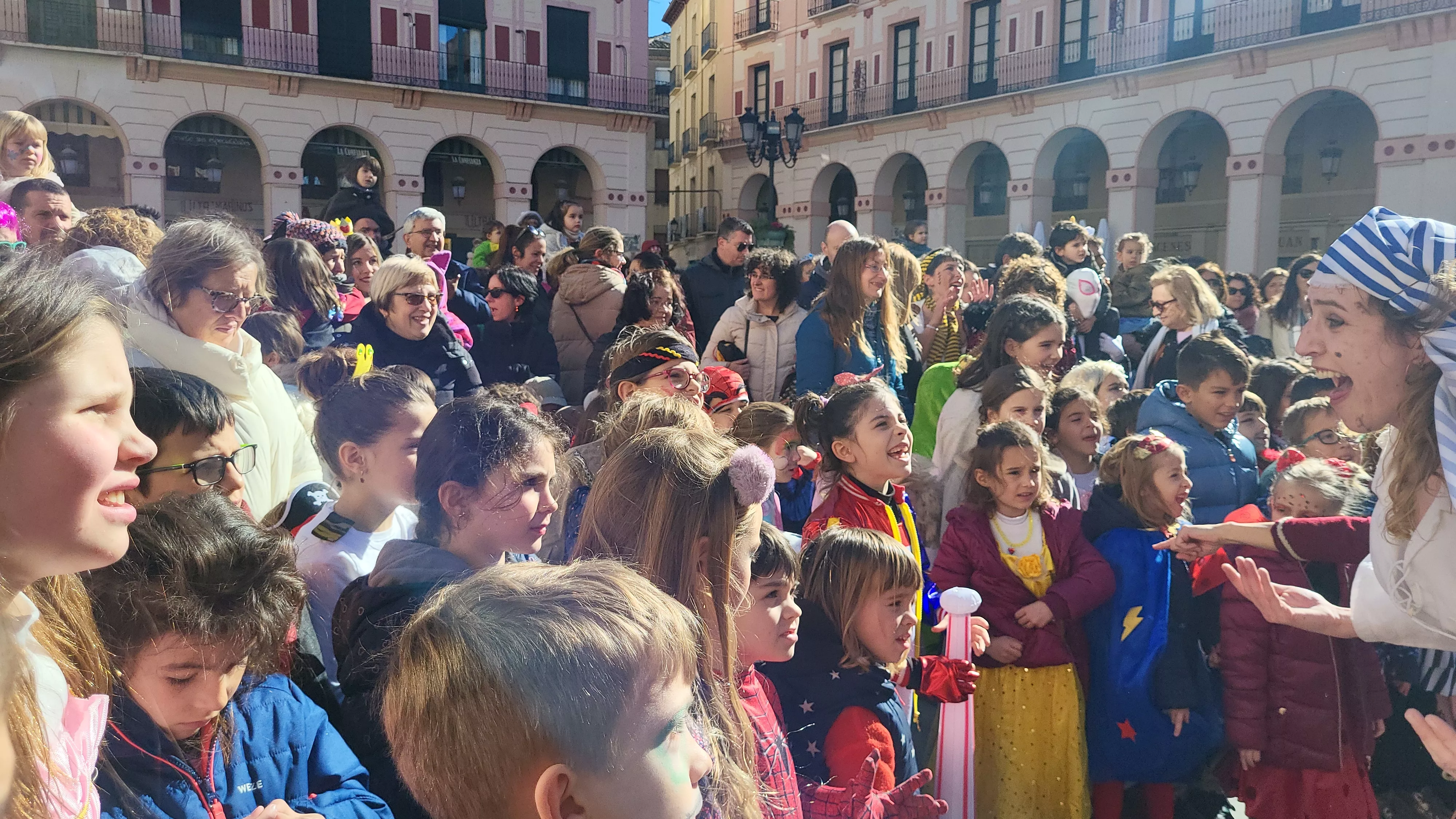  Fiesta Infantil de Carnaval con Viridiana en Huesca. Foto Mercedes Manterola