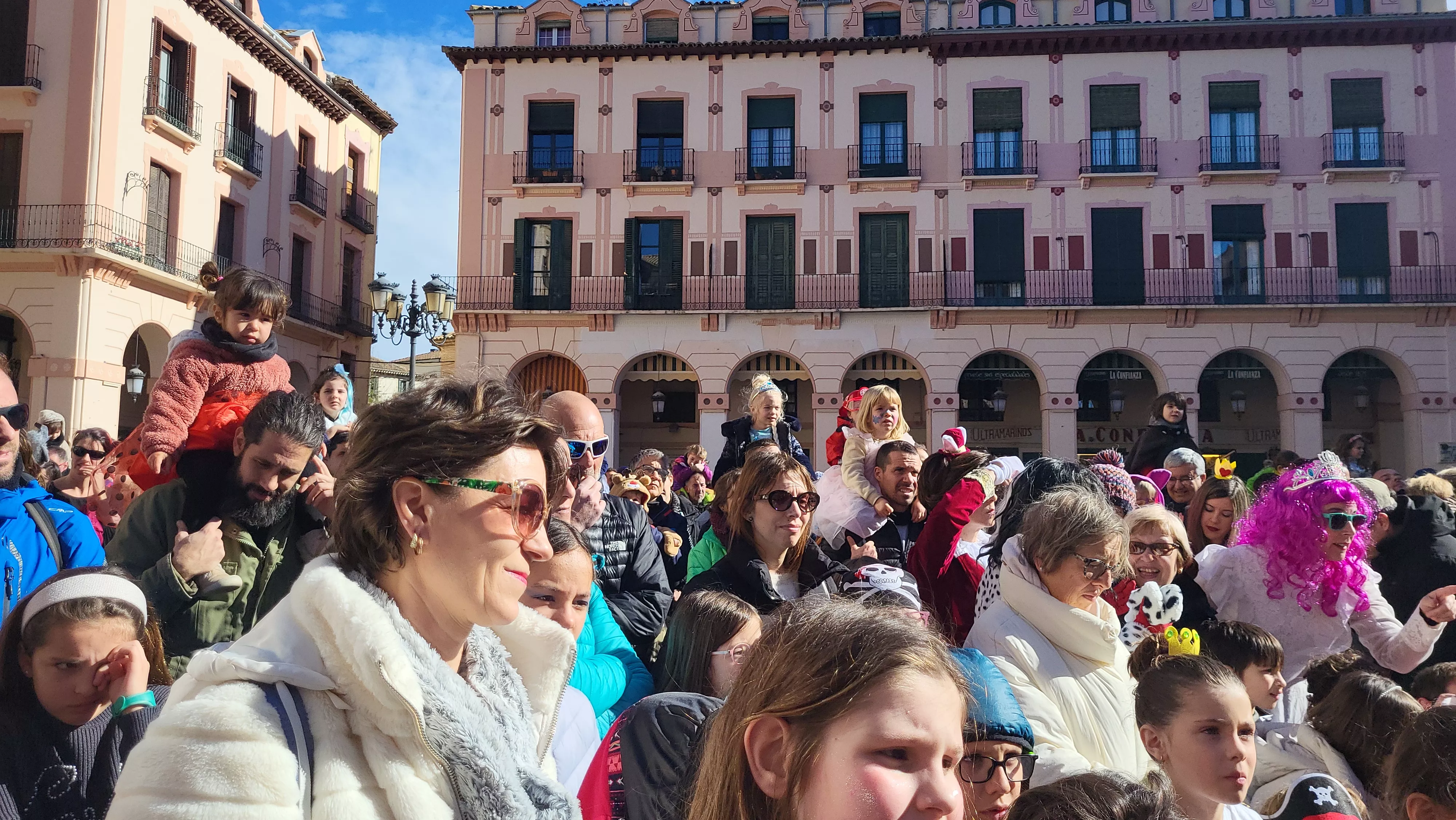  Fiesta Infantil de Carnaval con Viridiana en Huesca. Foto Mercedes Manterola