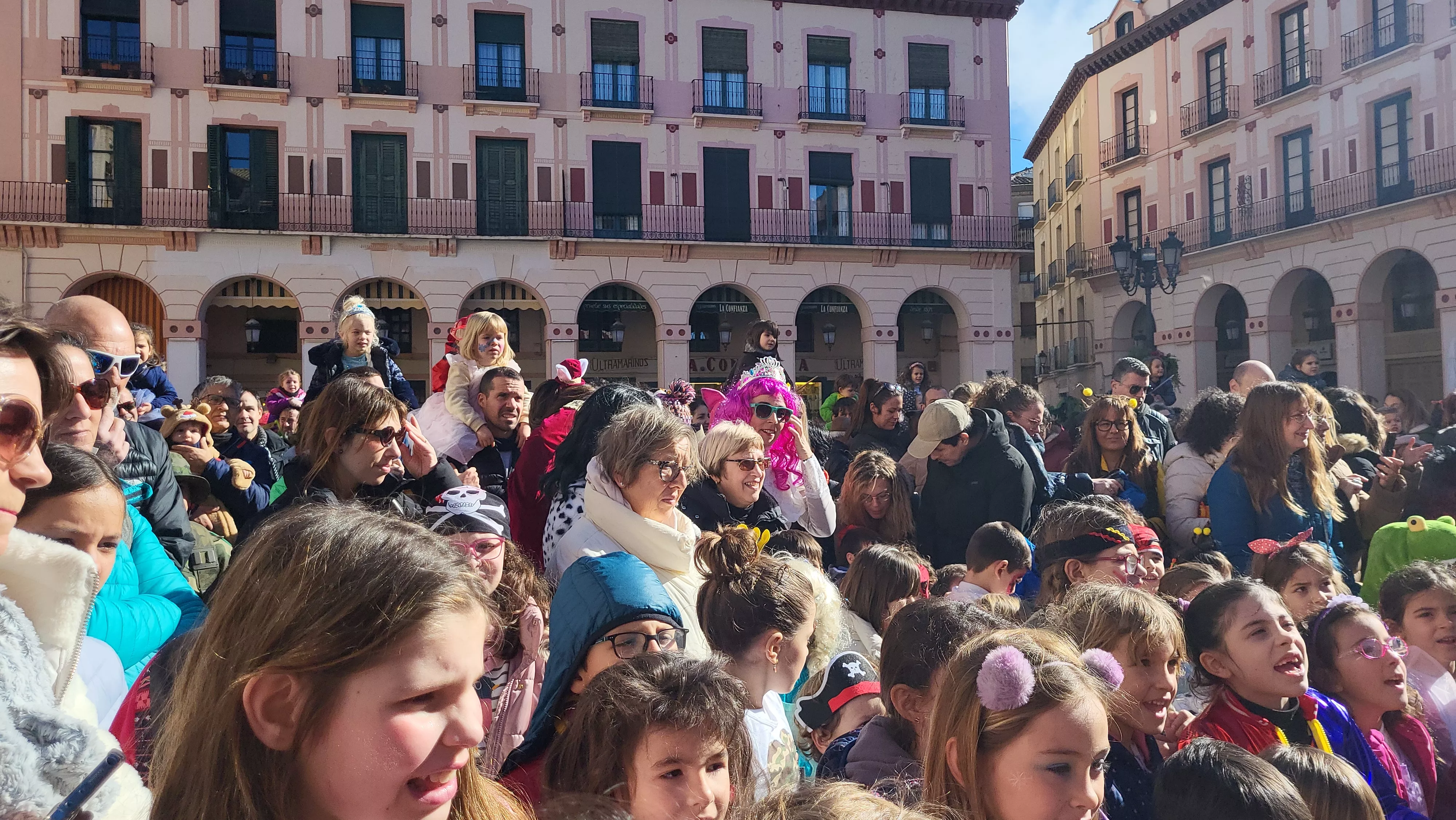  Fiesta Infantil de Carnaval con Viridiana en Huesca. Foto Mercedes Manterola