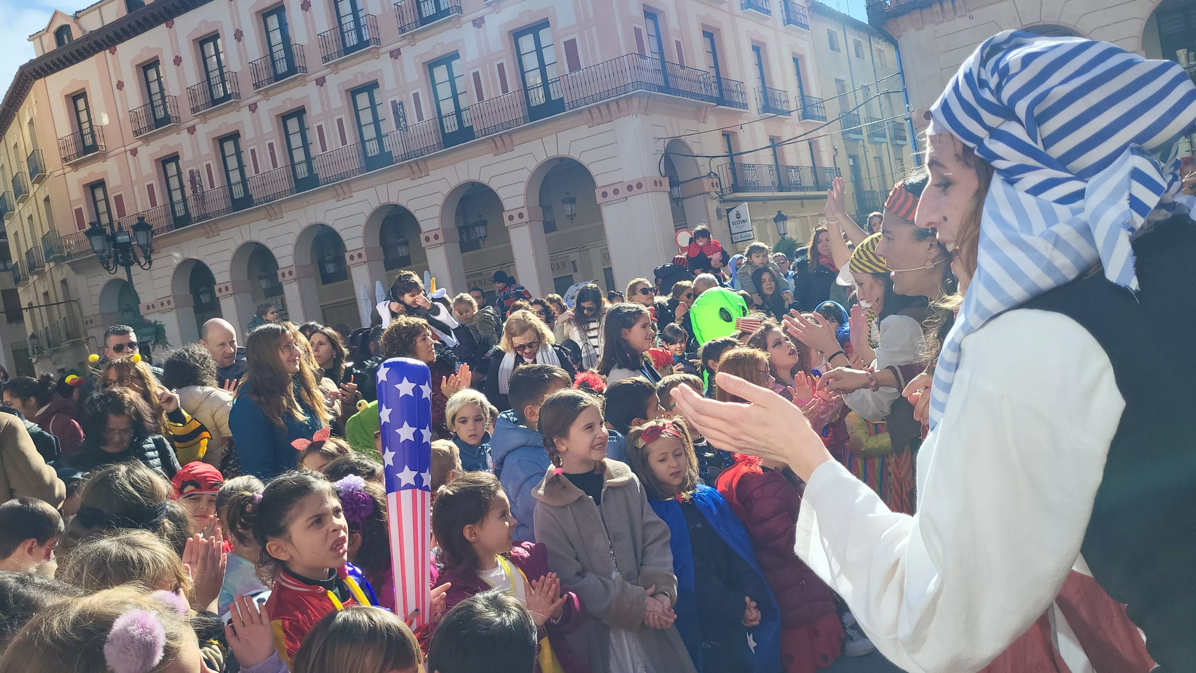  Fiesta Infantil de Carnaval con Viridiana en Huesca. Foto Mercedes Manterola