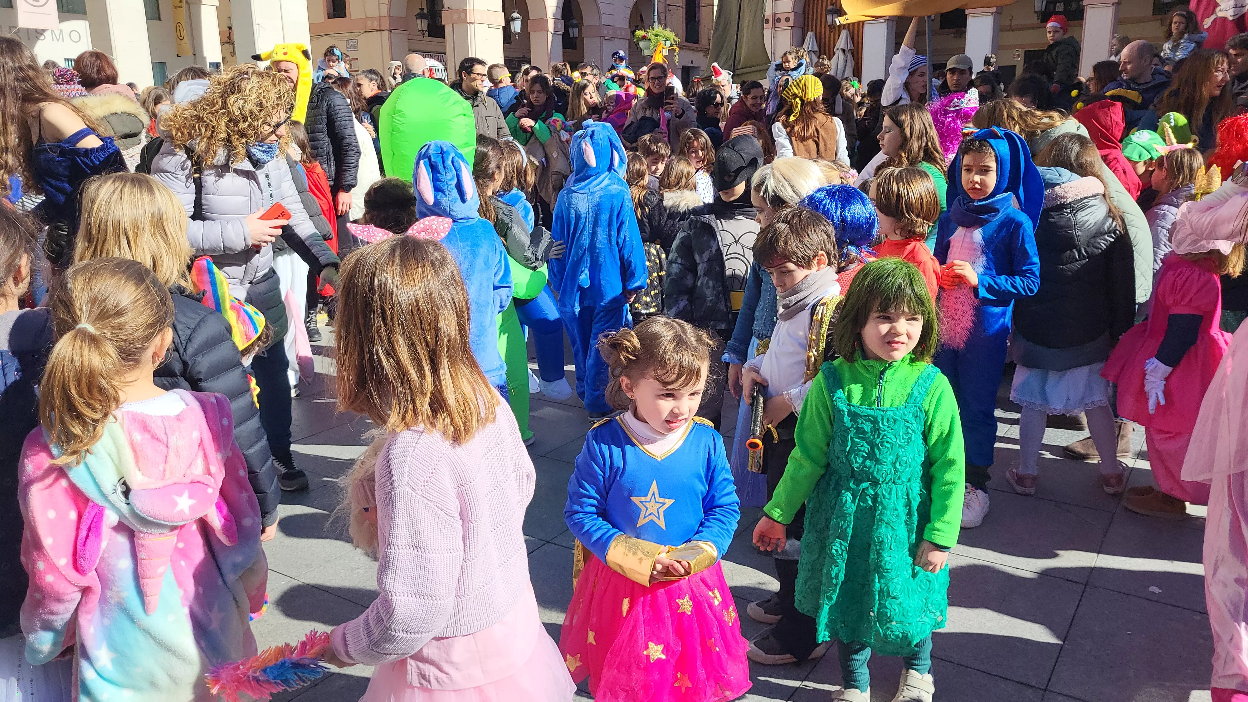  Fiesta Infantil de Carnaval con Viridiana en Huesca. Foto Mercedes Manterola