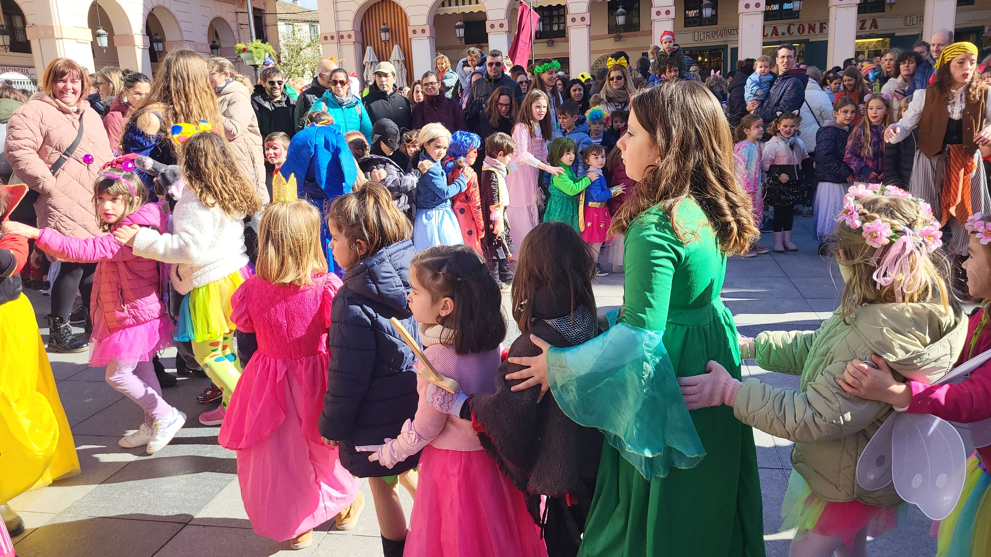  Fiesta Infantil de Carnaval con Viridiana en Huesca. Foto Mercedes Manterola