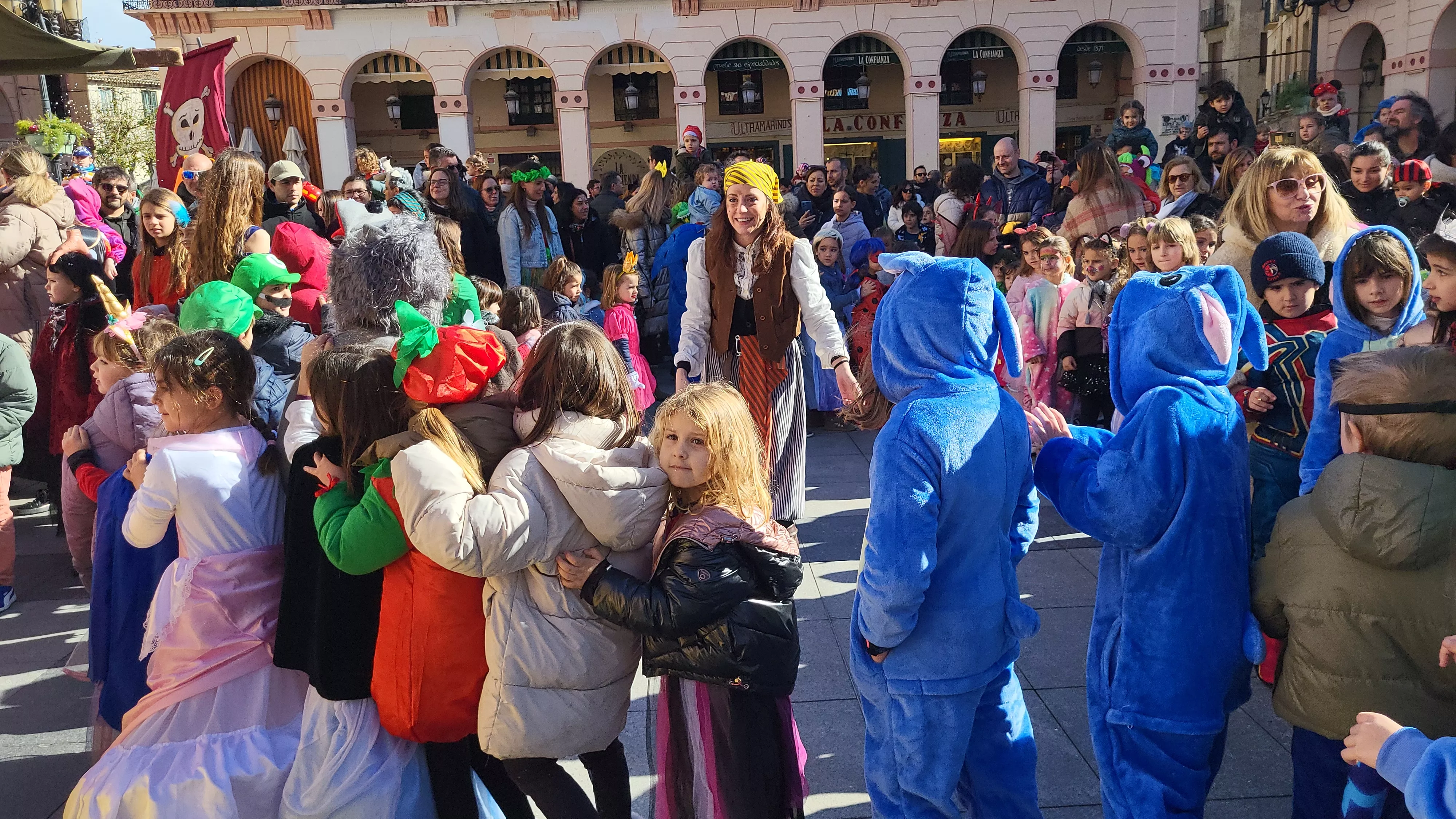  Fiesta Infantil de Carnaval con Viridiana en Huesca. Foto Mercedes Manterola