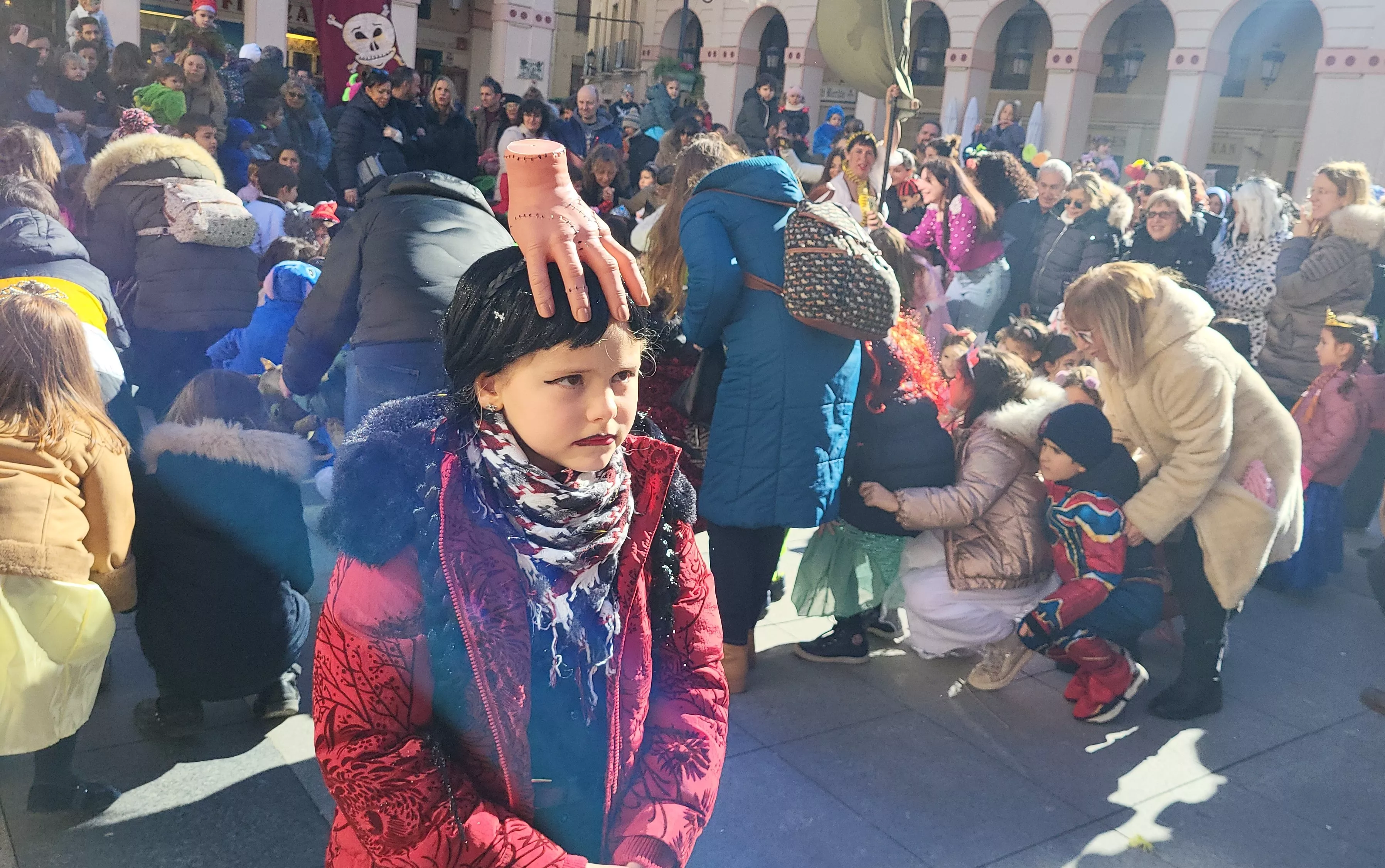  Fiesta Infantil de Carnaval con Viridiana en Huesca. Foto Mercedes Manterola