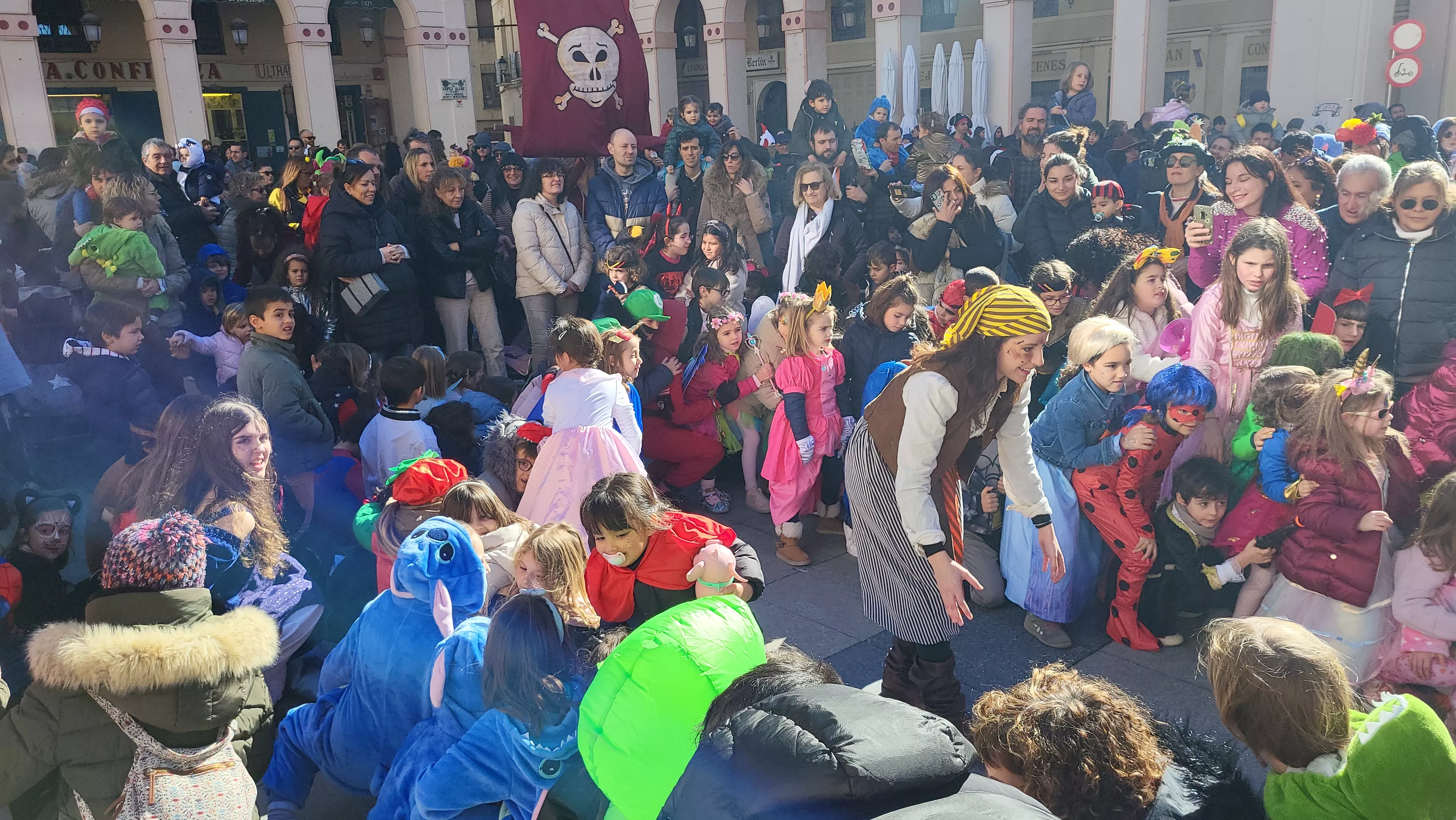  Fiesta Infantil de Carnaval con Viridiana en Huesca. Foto Mercedes Manterola