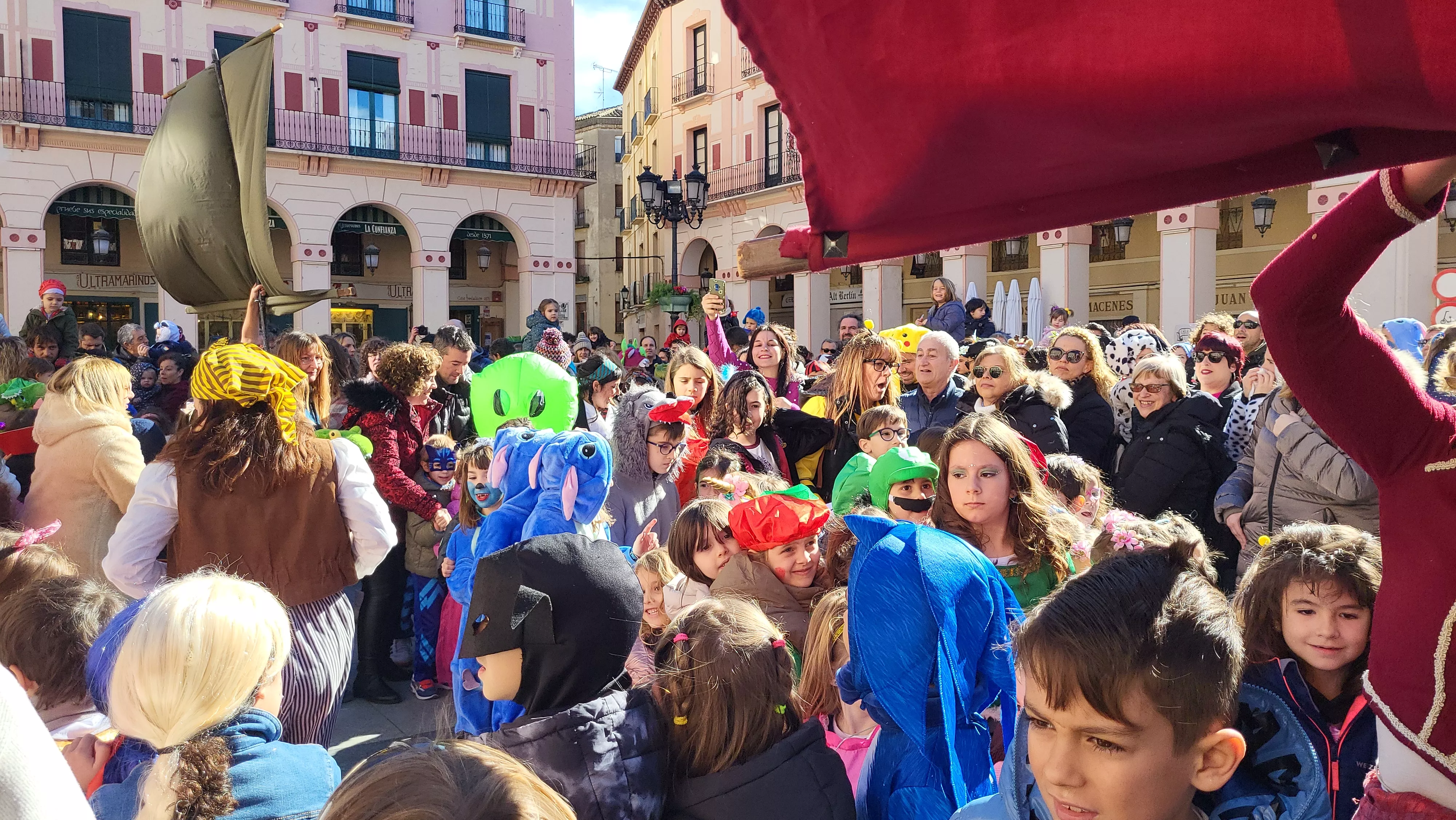  Fiesta Infantil de Carnaval con Viridiana en Huesca. Foto Mercedes Manterola