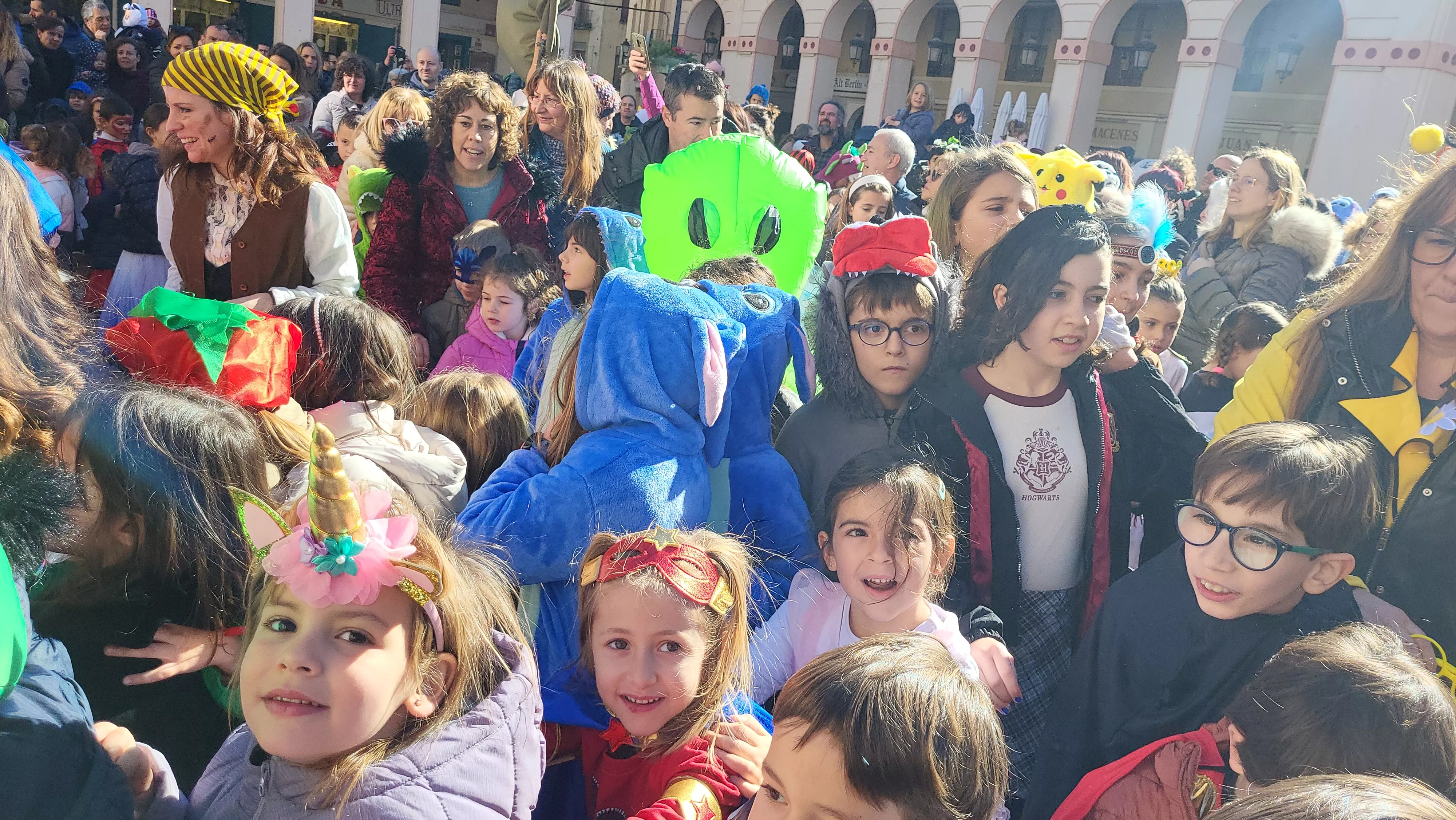  Fiesta Infantil de Carnaval con Viridiana en Huesca. Foto Mercedes Manterola