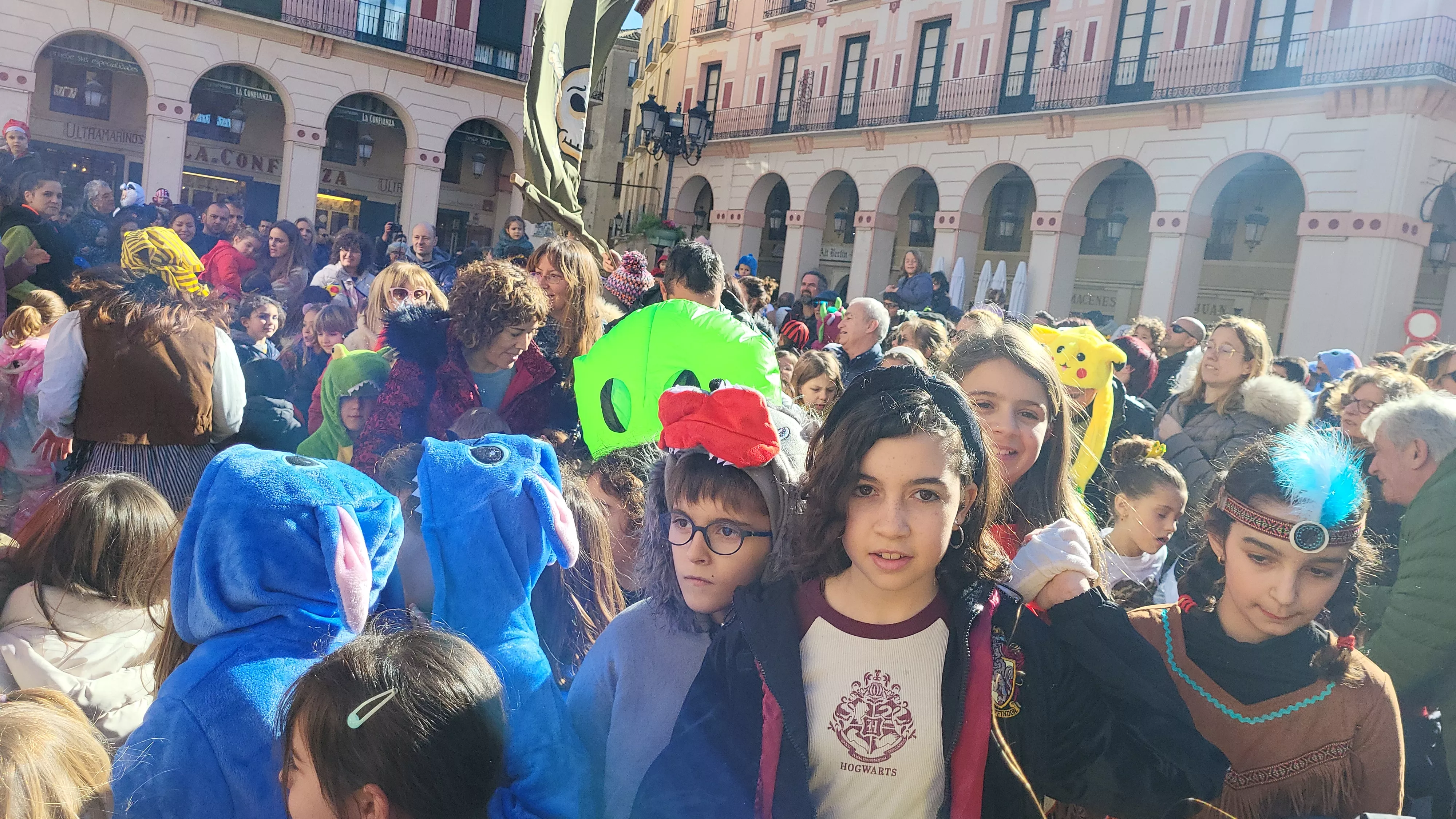  Fiesta Infantil de Carnaval con Viridiana en Huesca. Foto Mercedes Manterola