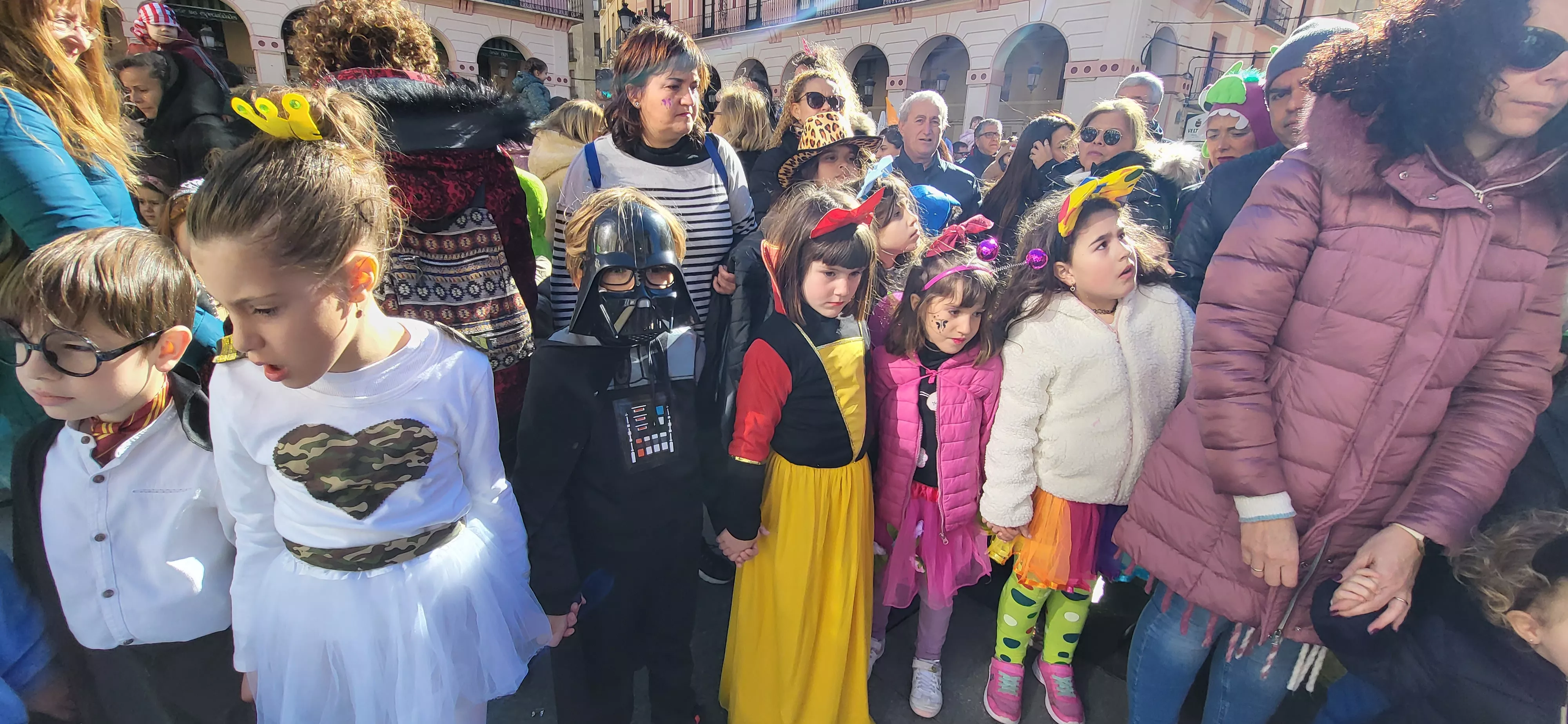  Fiesta Infantil de Carnaval con Viridiana en Huesca. Foto Mercedes Manterola