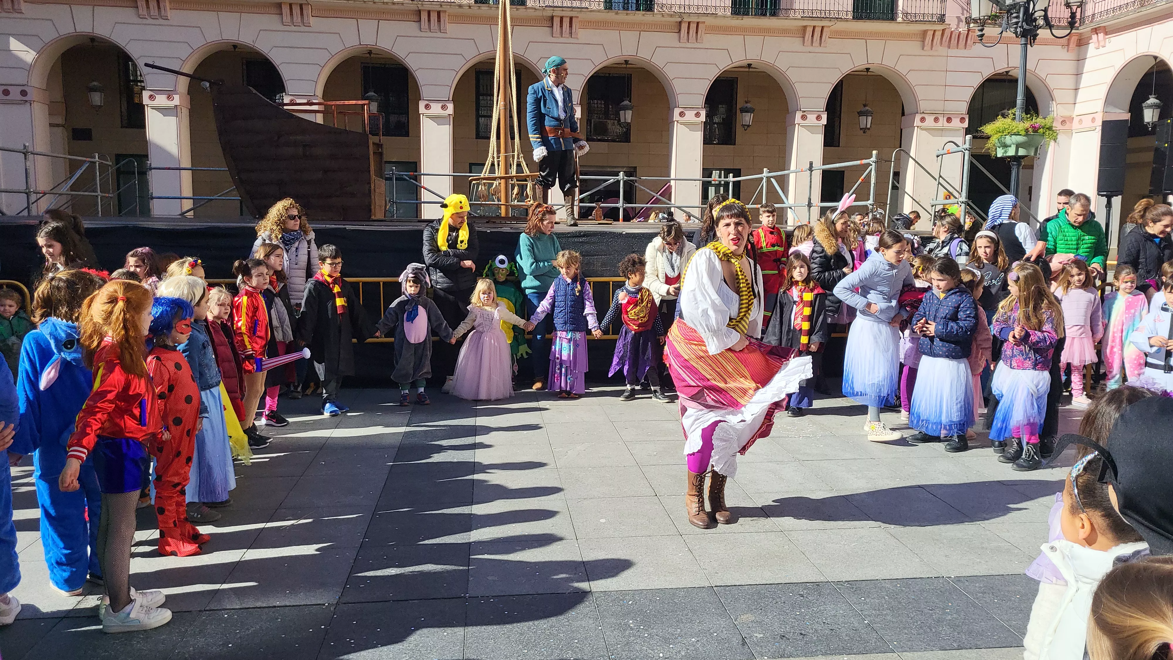  Fiesta Infantil de Carnaval con Viridiana en Huesca. Foto Mercedes Manterola