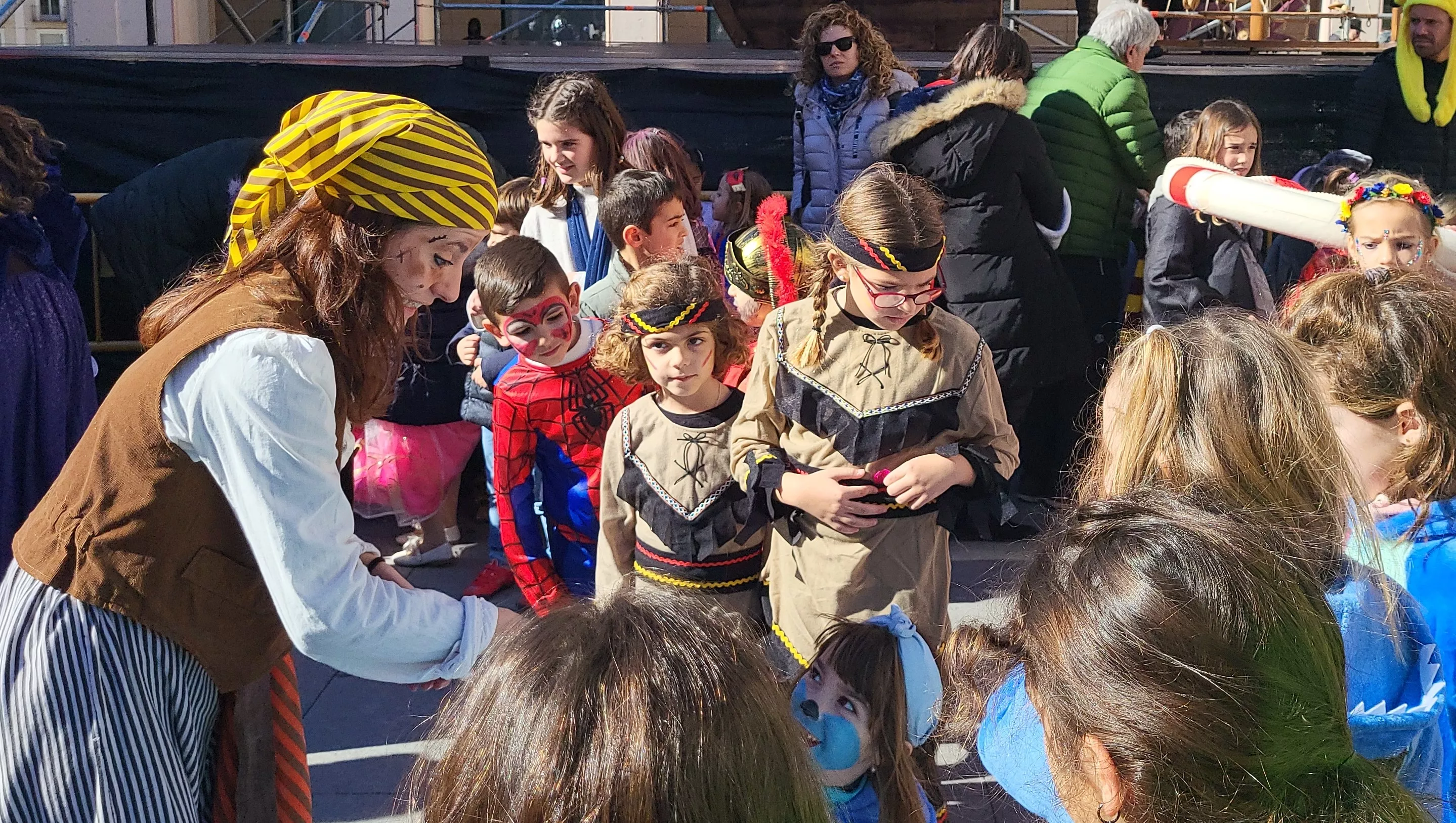  Fiesta Infantil de Carnaval con Viridiana en Huesca. Foto Mercedes Manterola