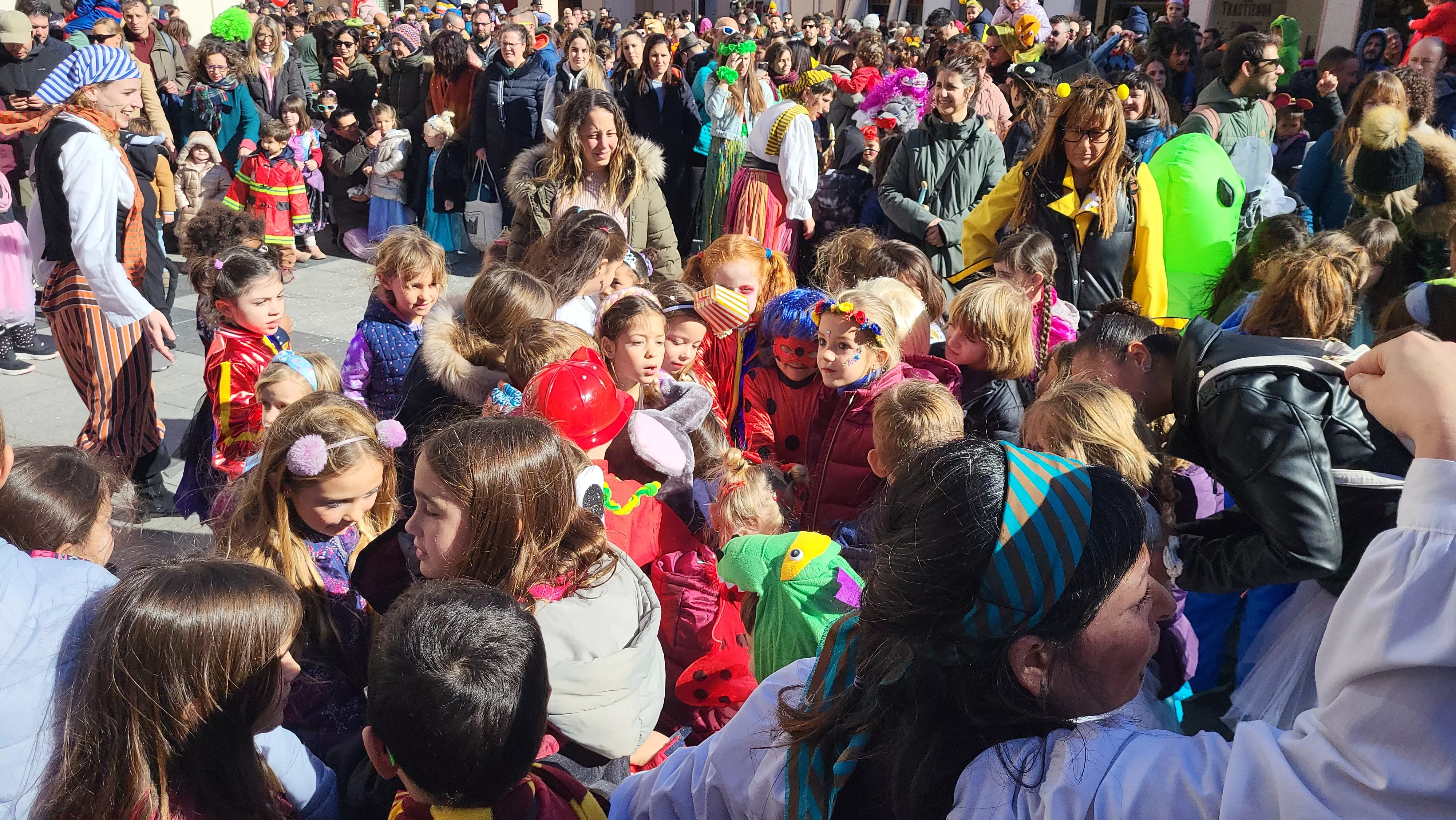  Fiesta Infantil de Carnaval con Viridiana en Huesca. Foto Mercedes Manterola