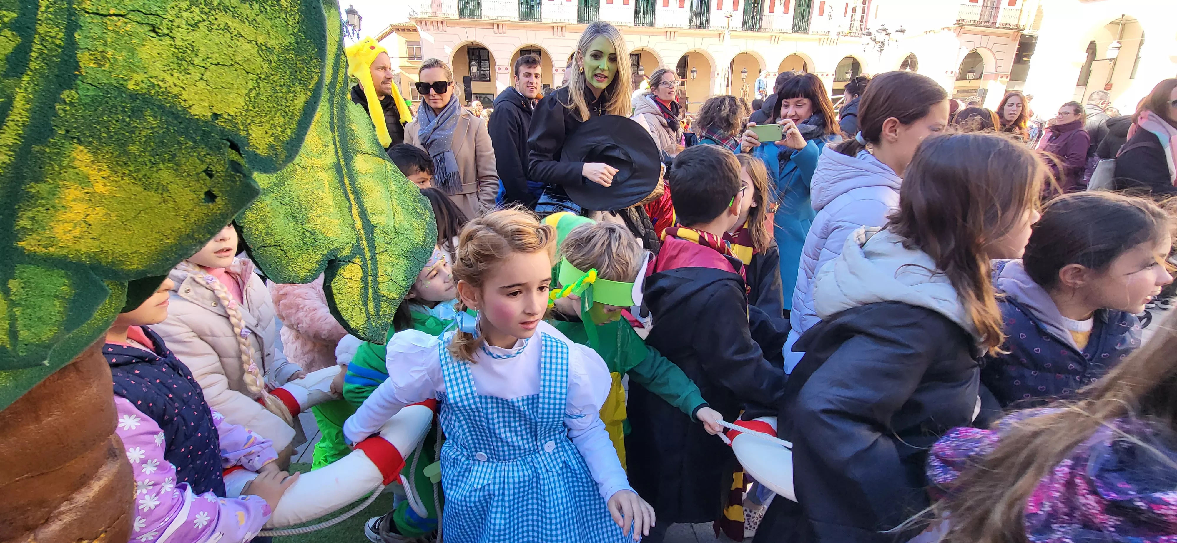  Fiesta Infantil de Carnaval con Viridiana en Huesca. Foto Mercedes Manterola