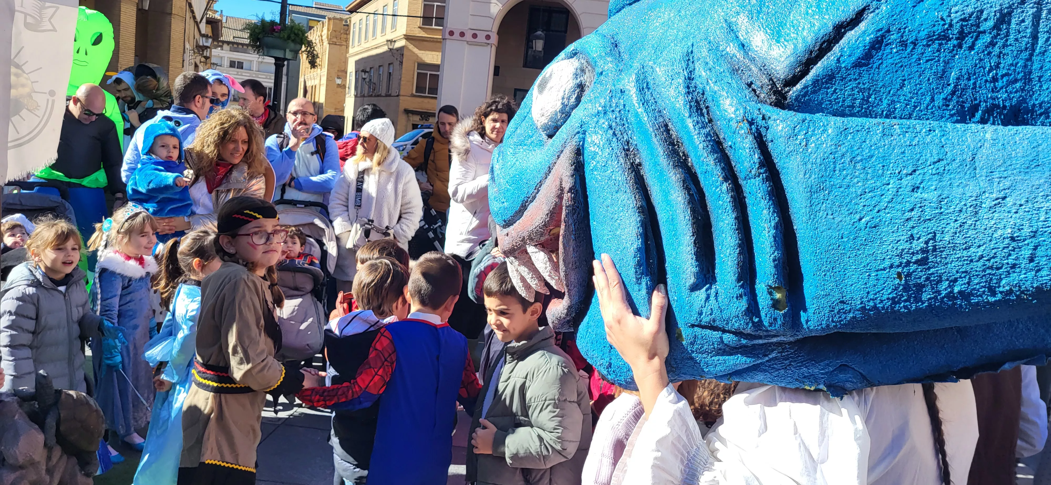  Fiesta Infantil de Carnaval con Viridiana en Huesca. Foto Mercedes Manterola